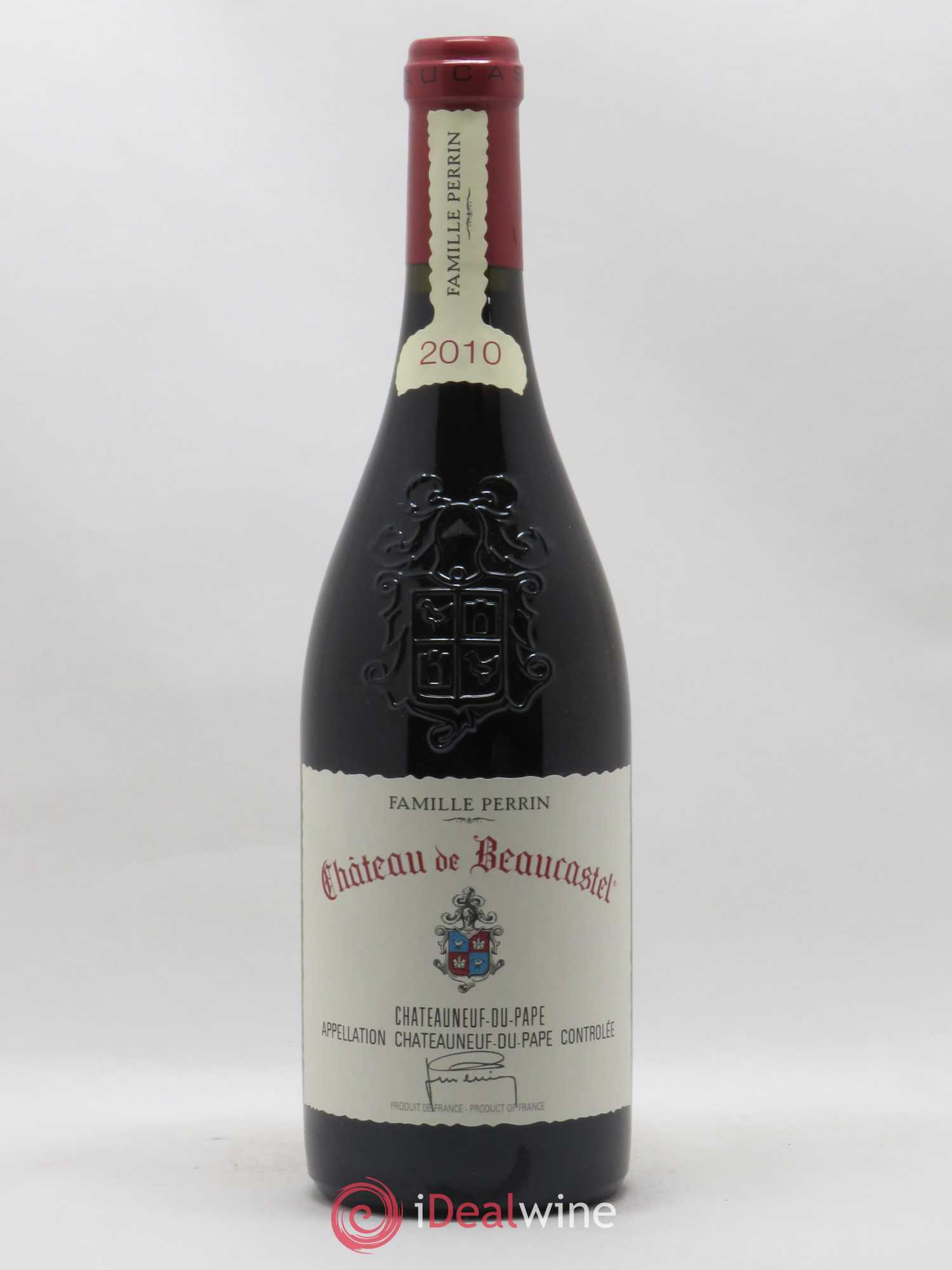 Châteauneuf-du-Pape Château de Beaucastel Famille Perrin 2010 - Lot de 1 bouteille - 0