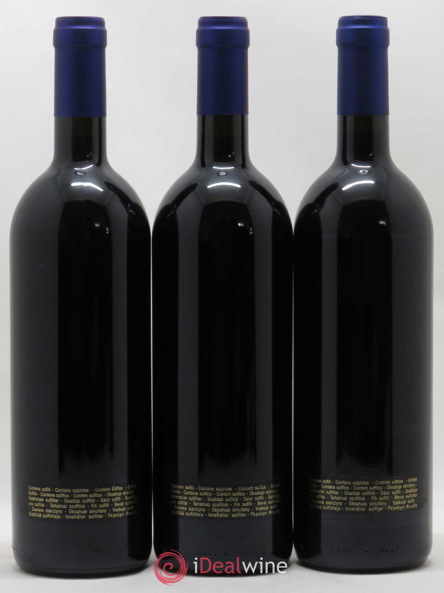 Bolgheri DOC Sassicaia Tenuta San Guido 2010 - Lot de 3 bouteilles - 1