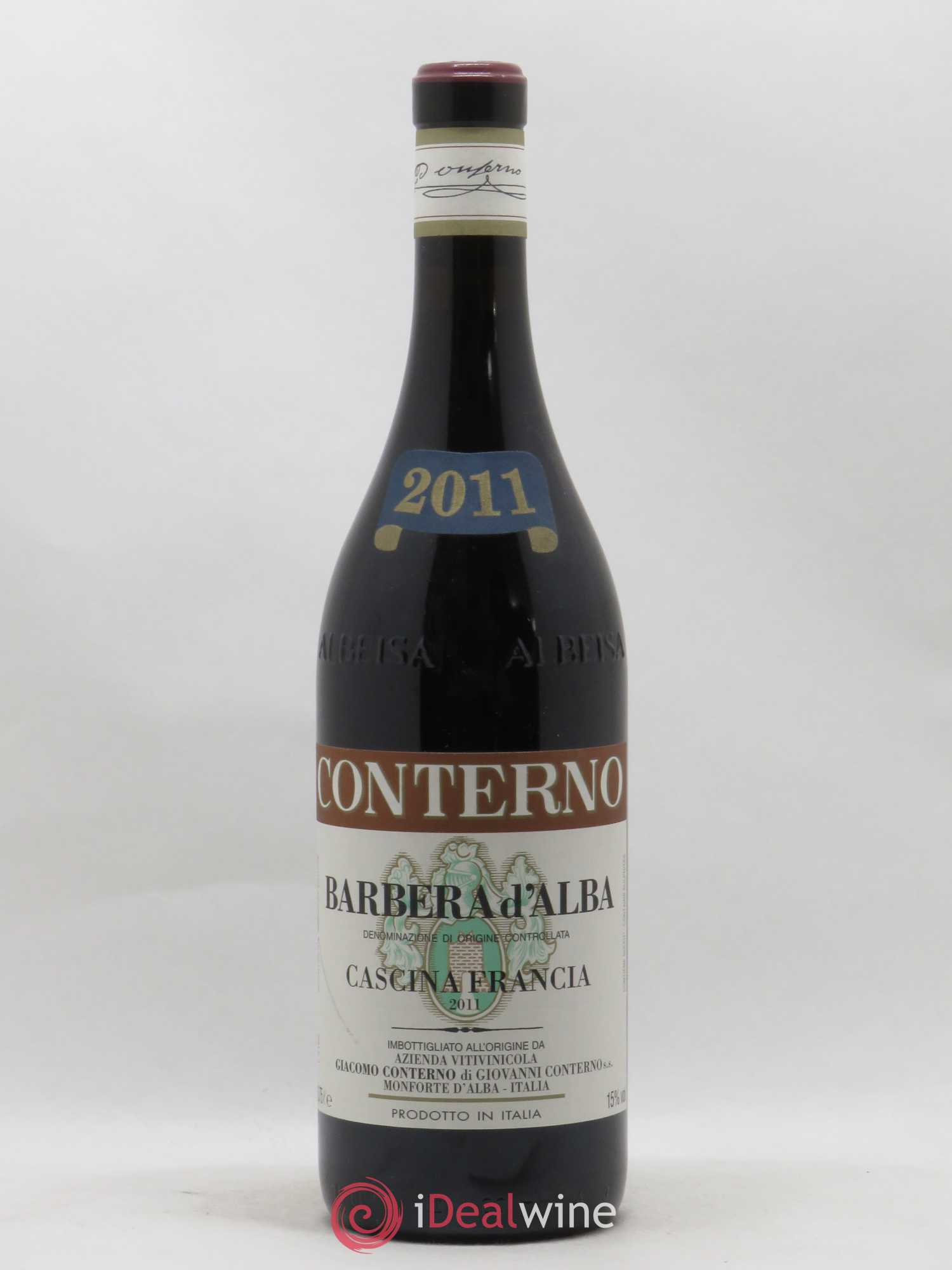 Barbera d'Alba DOC Cascina Francia Giacomo Conterno 2011 - Posten von 1 Flasche - 0