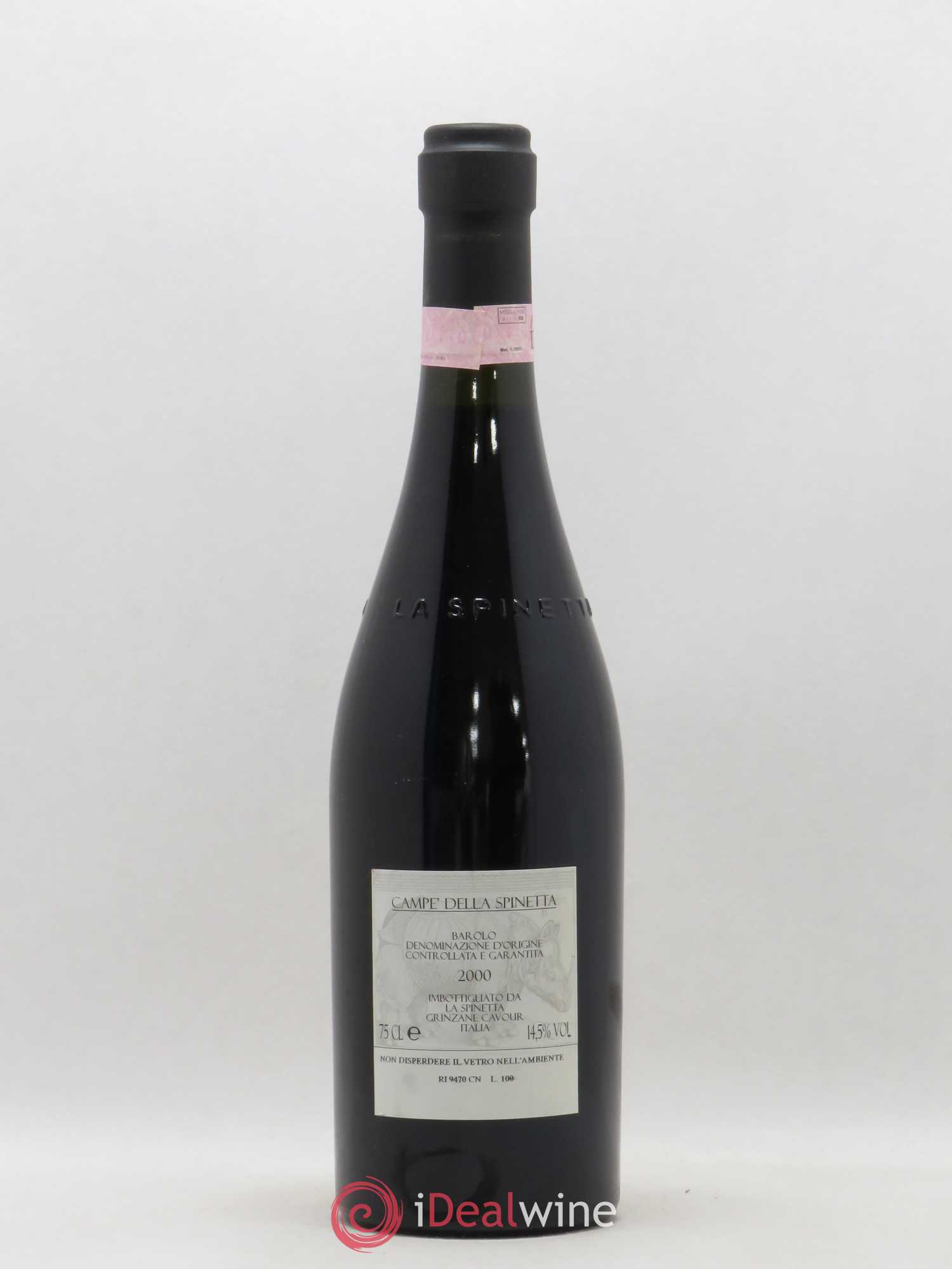 Barolo DOCG Campe La Spinetta - Giorgio Rivetti Vursu 2000 - Posten von 1 Flasche - 1