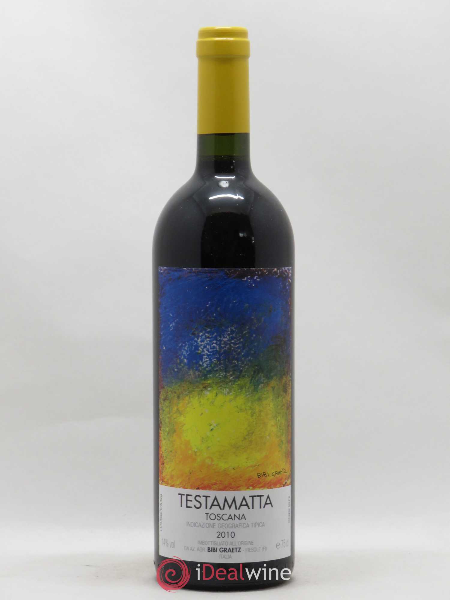 Toscana IGT Bibi Graetz Testamatta 2010 - Lot de 1 bouteille - 0