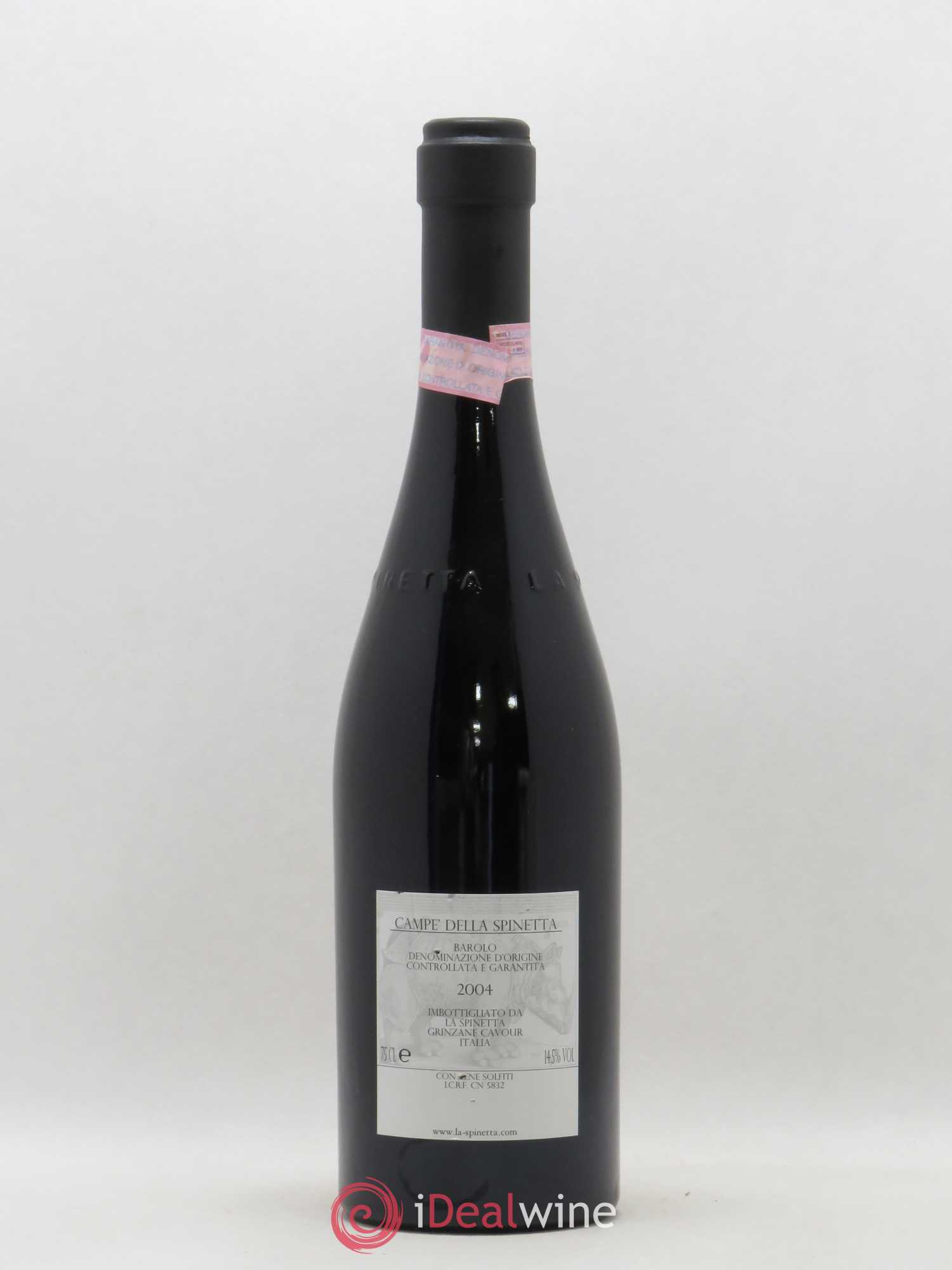Barolo DOCG Campe La Spinetta - Giorgio Rivetti Vursu 2004 - Posten von 1 Flasche - 1