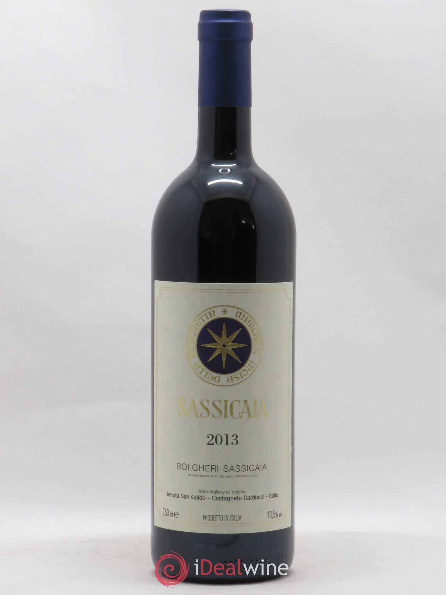 Bolgheri DOC Sassicaia Tenuta San Guido 2013 - Lot de 1 bouteille - 0