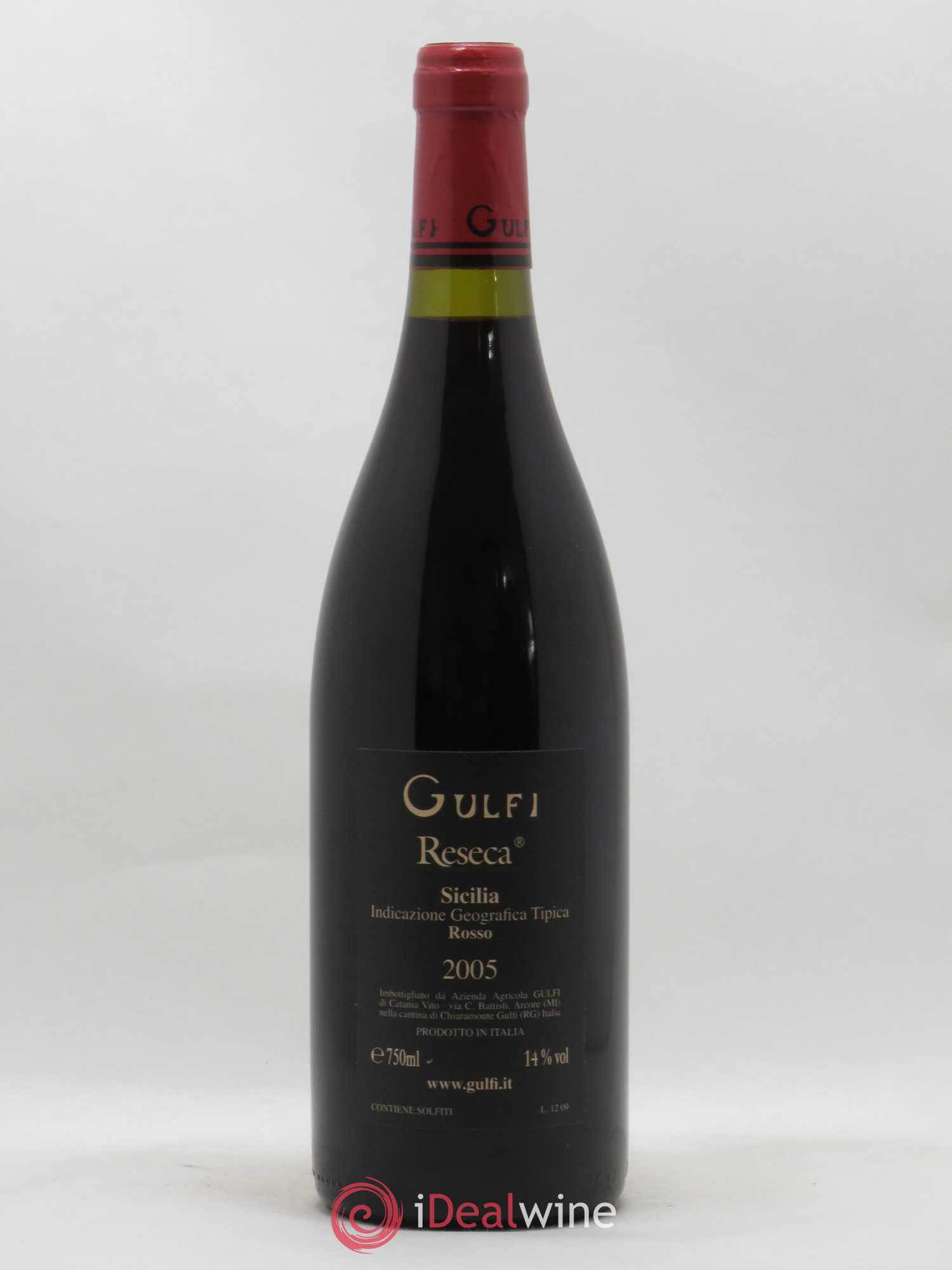 Italie IGT Sicilia Gulfi Reseca 2005 - Posten von 1 Flasche - 1
