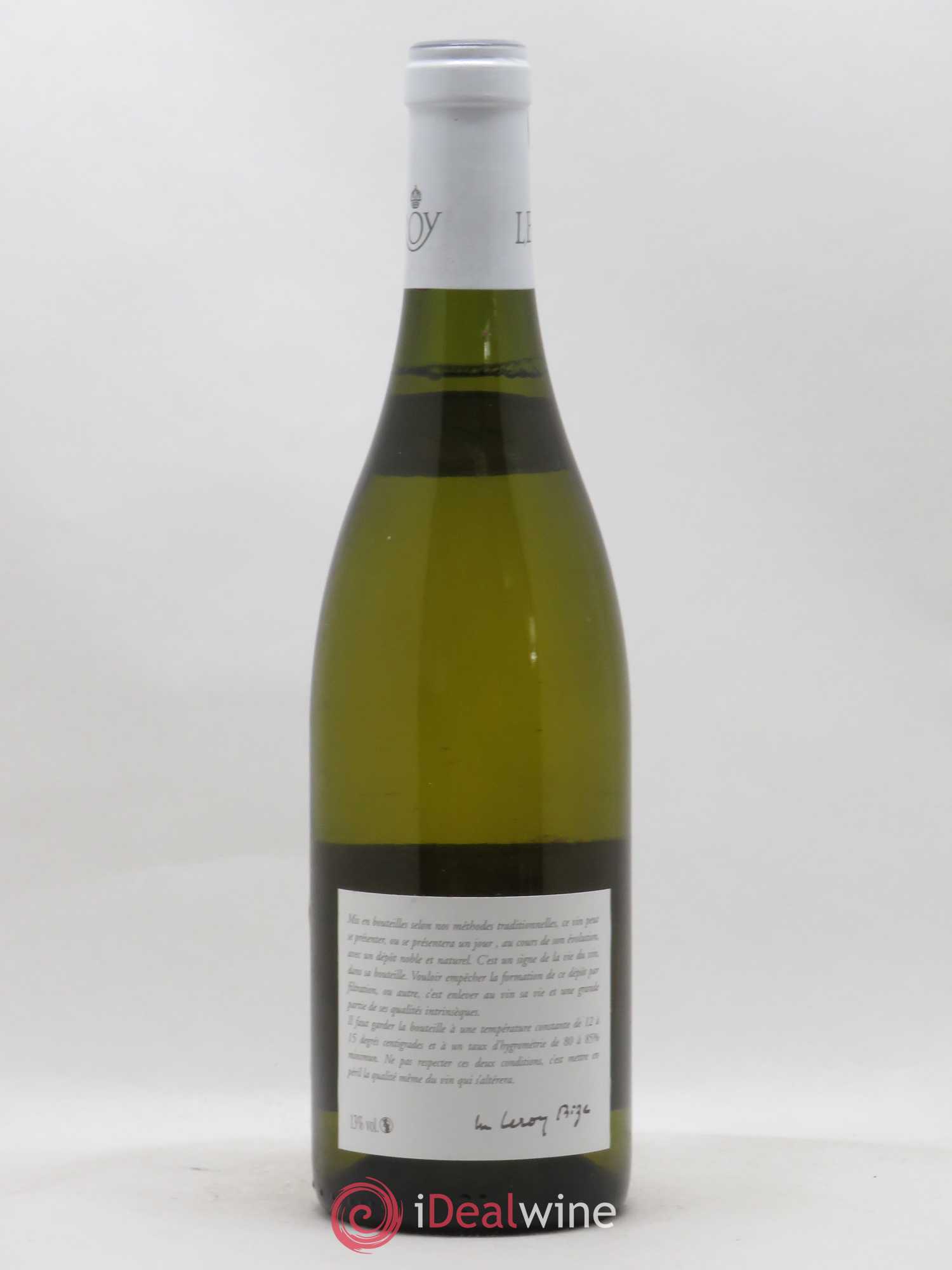 Chassagne-Montrachet 1er Cru Morgeot Leroy SA 2010 - Lot de 1 bouteille - 1