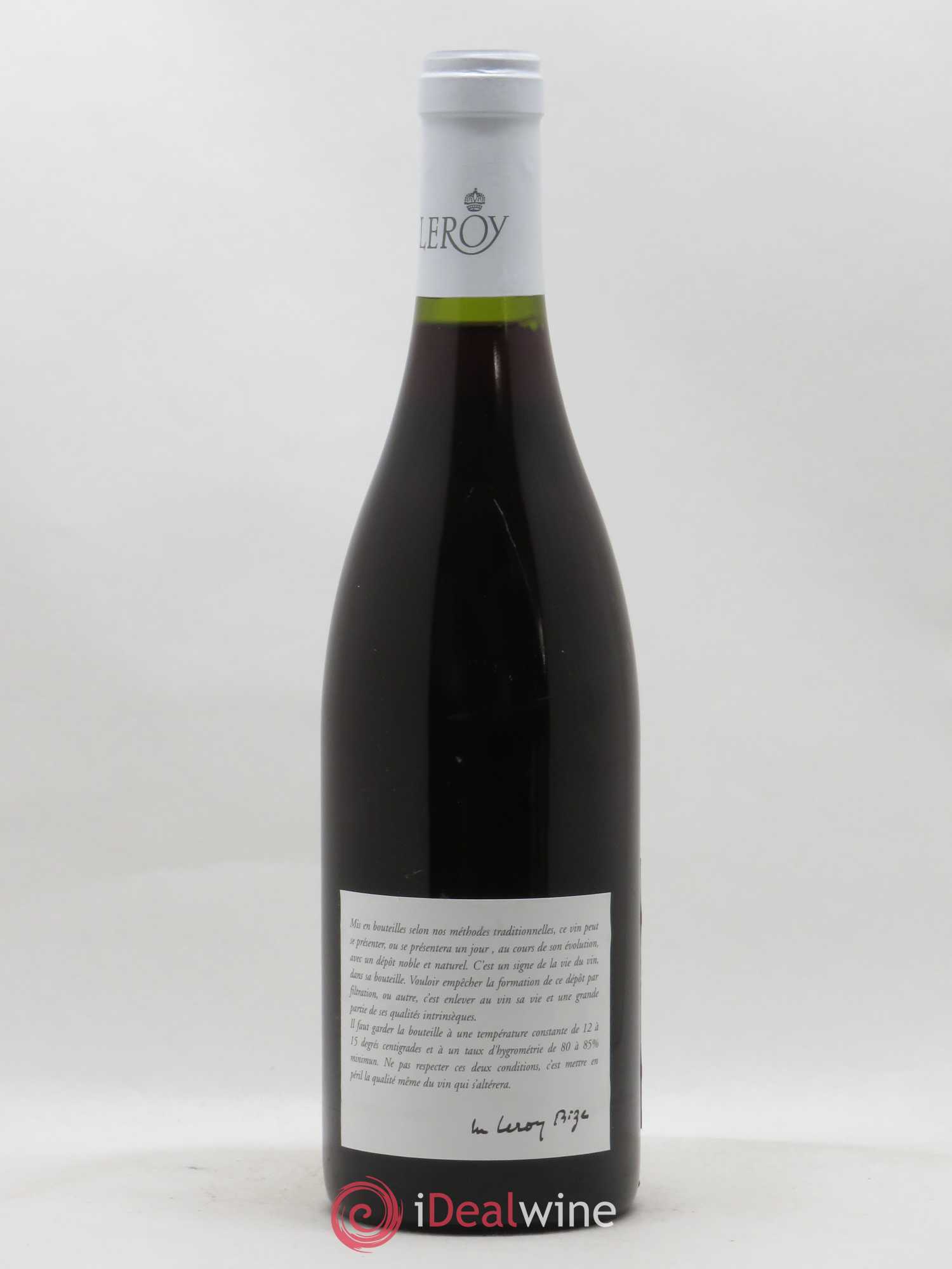 Pommard Leroy SA 2009 - Lot de 1 bouteille - 1