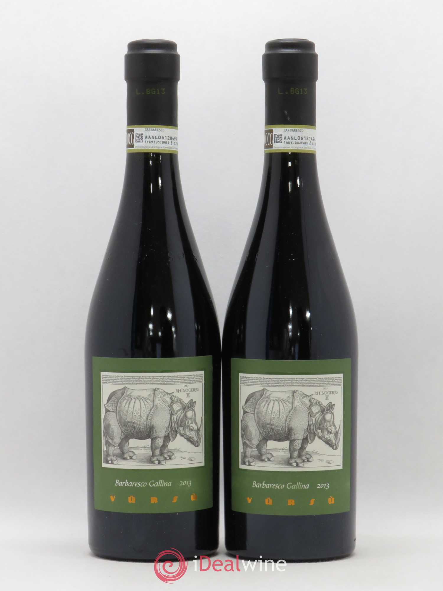 Barbaresco DOCG Vigneto Gallina Vursu La Spinetta - Giorgio Rivetti 2013 - Lot de 2 bouteilles - 0