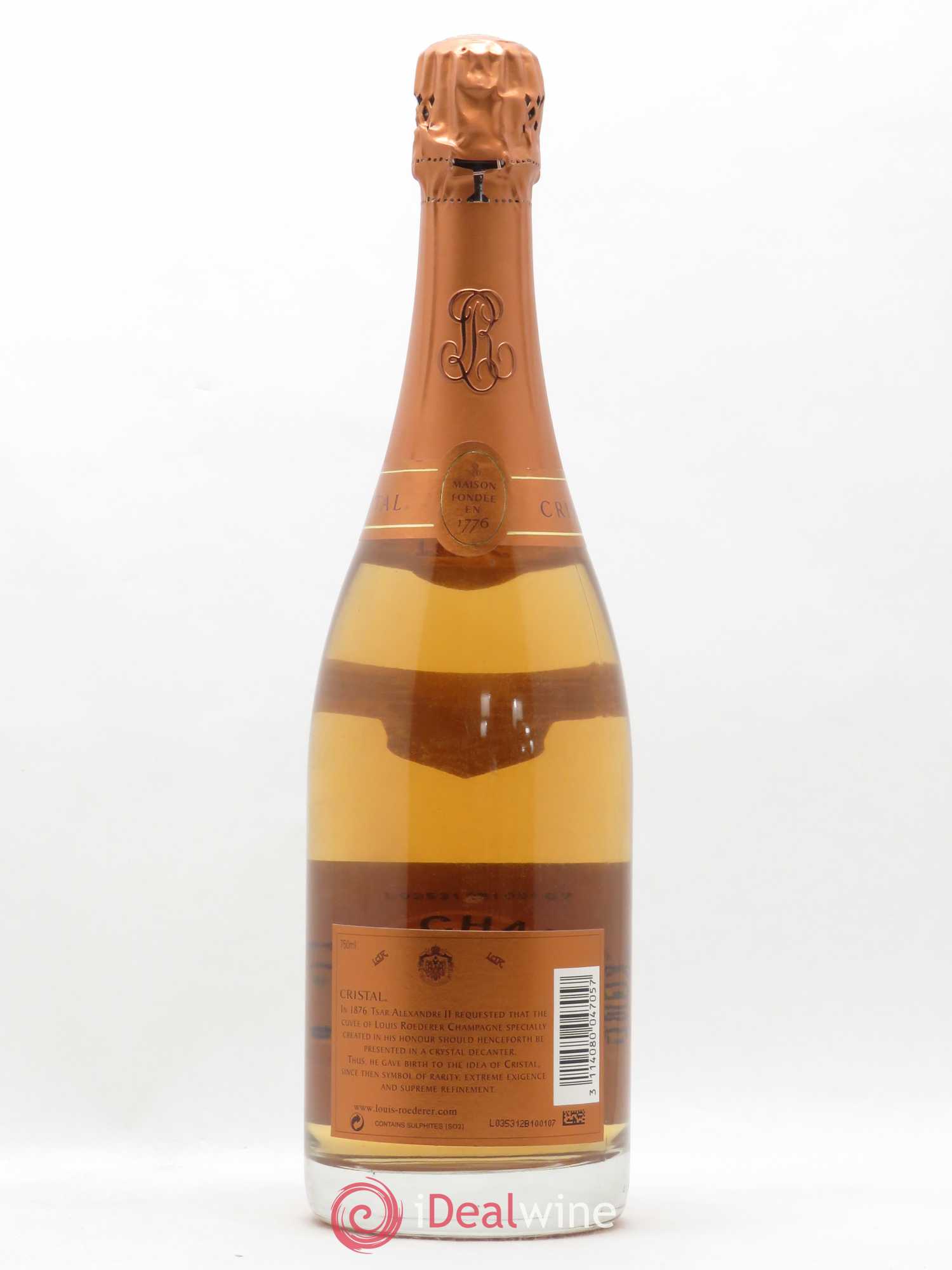 Cristal Louis Roederer Edition Limitée  2004 - Lot de 1 bouteille - 1