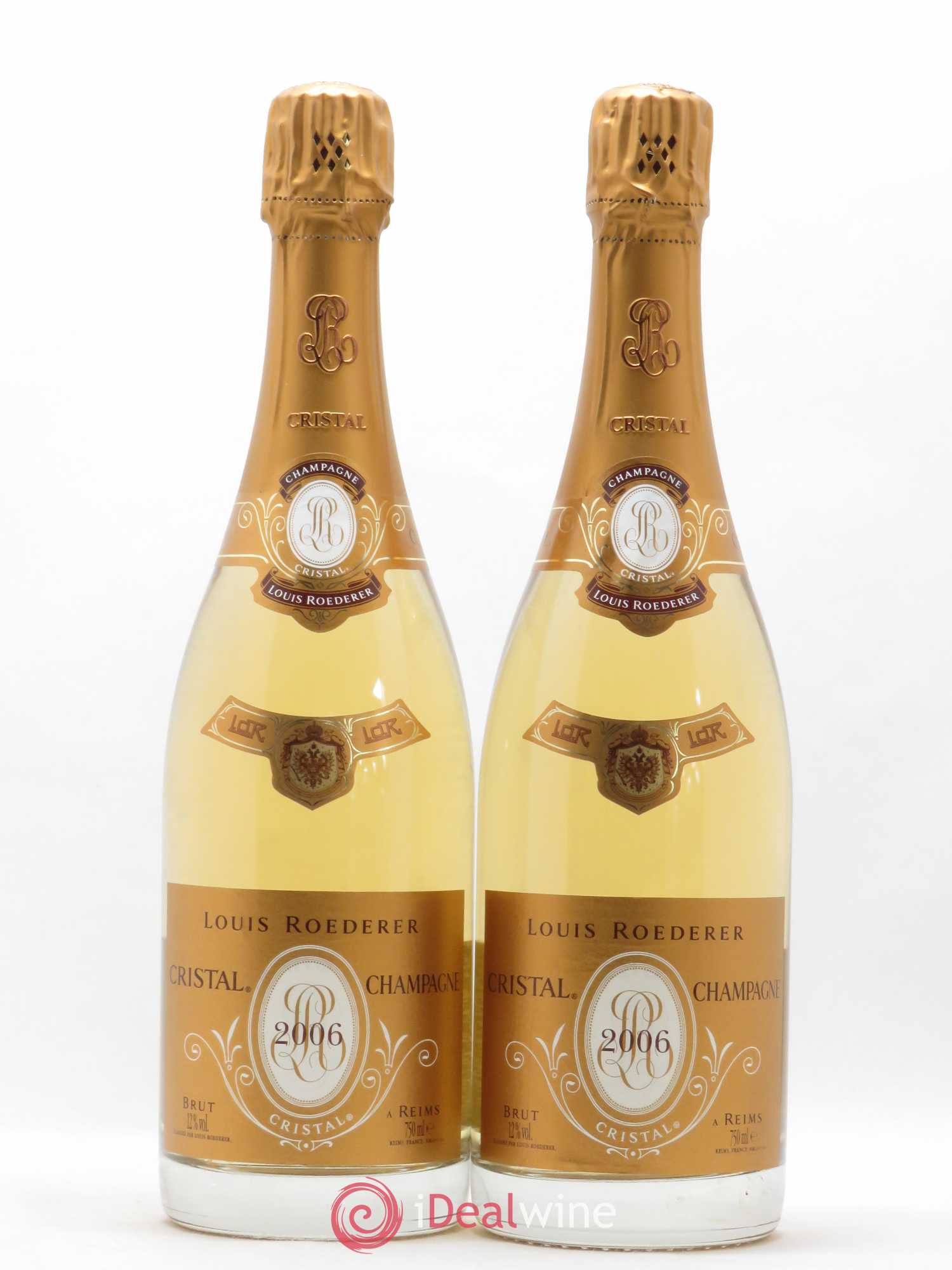 Cristal Louis Roederer 2006 - Lot de 2 bouteilles - 0