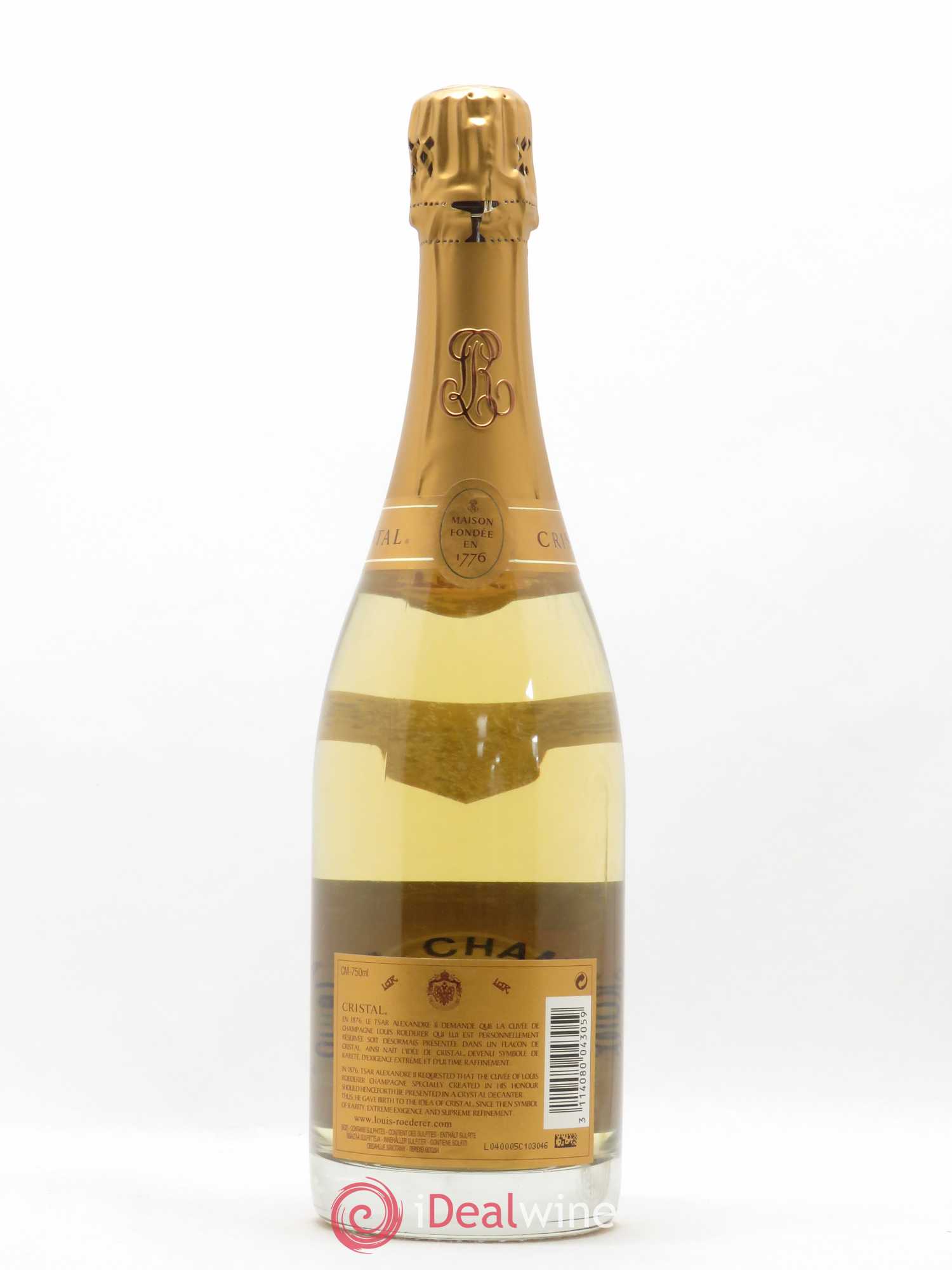 Cristal Louis Roederer 2006 - Lot de 1 bouteille - 1
