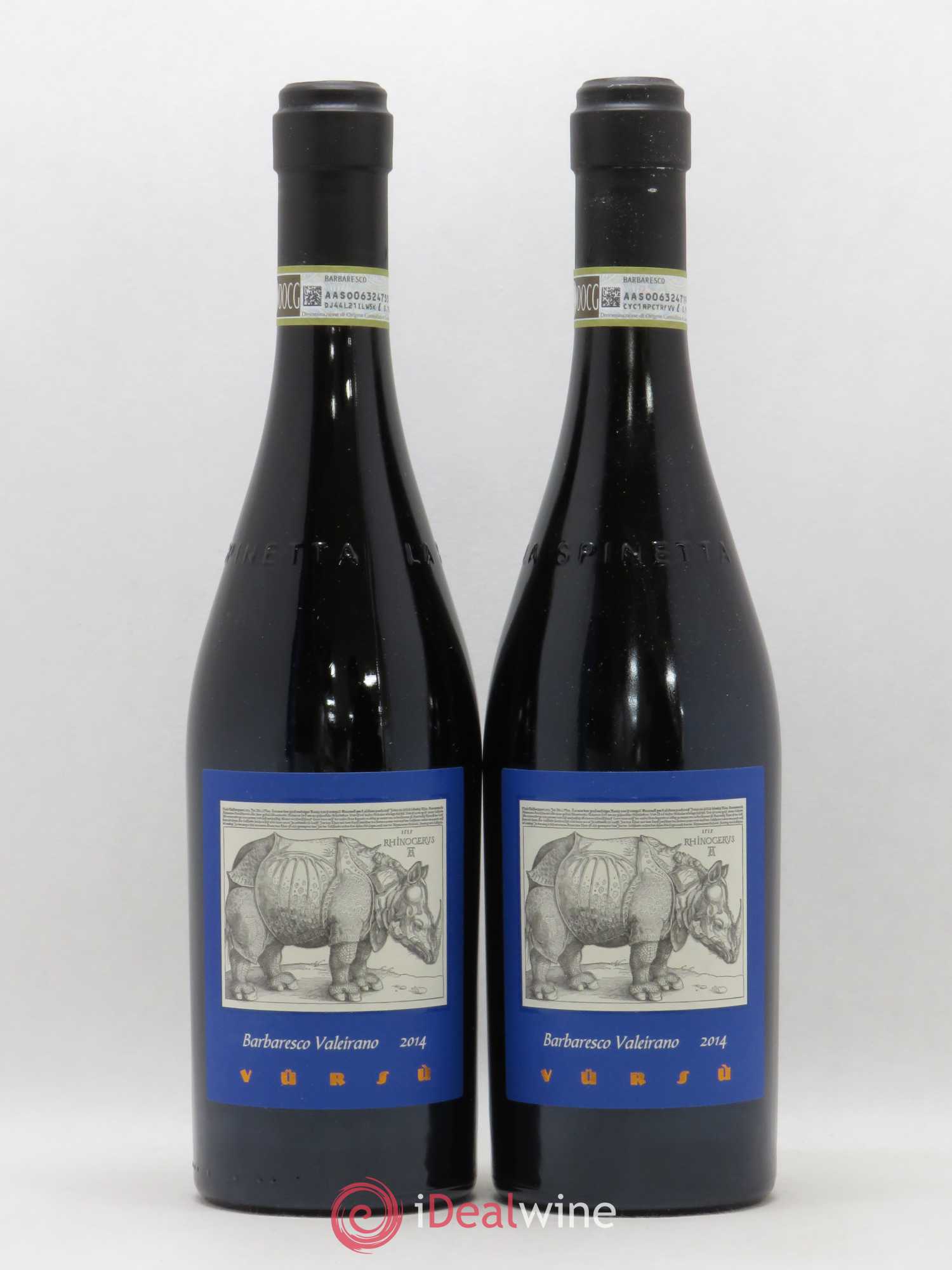Barbaresco DOCG La Spinetta Valeirano Vursu Giorgio Rivetti 2014 - Lot de 2 bouteilles - 0