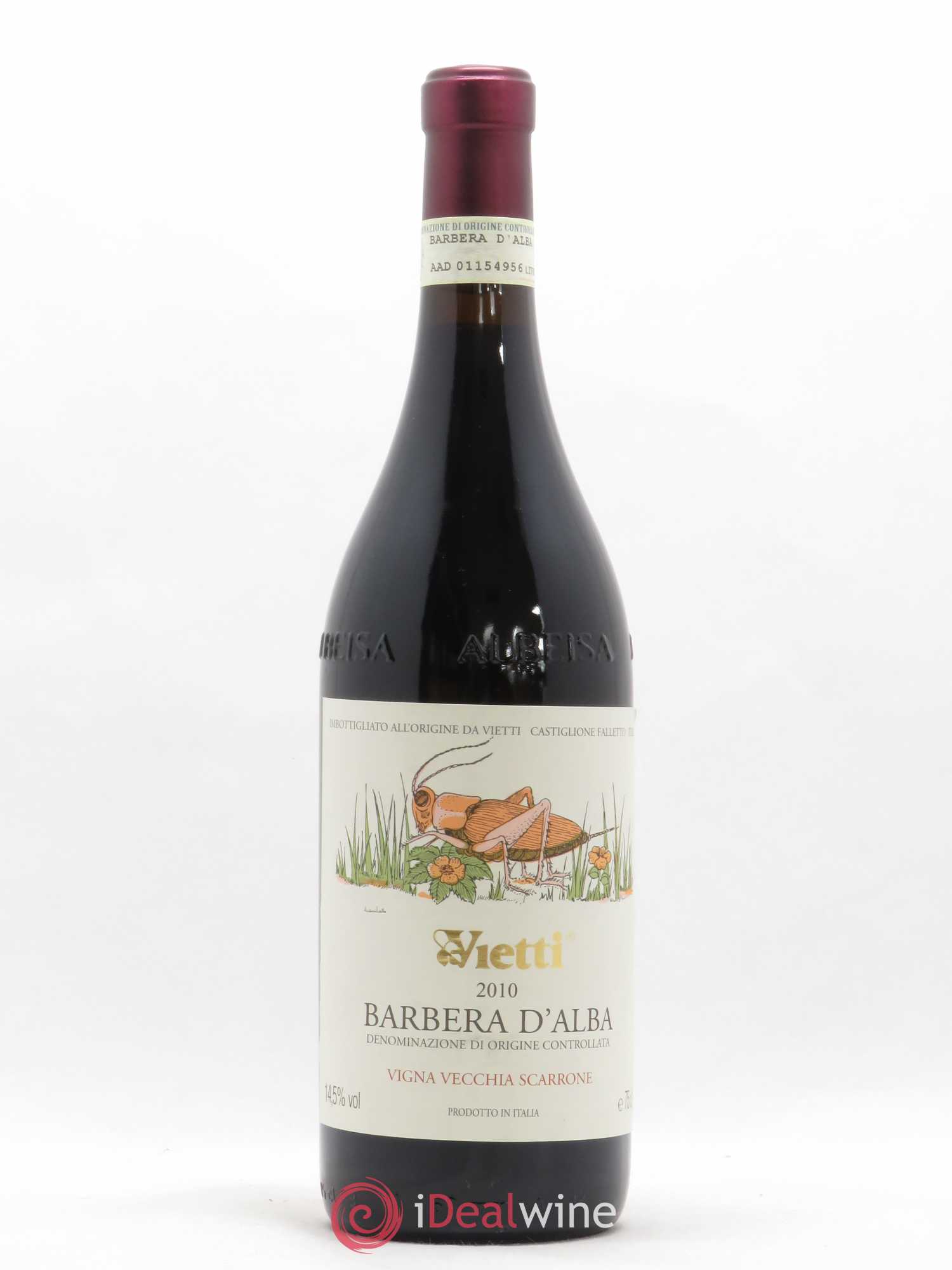 Barbera d'Alba DOC Vietti Vigna Vecchia Scarrone 2010 - Posten von 1 Flasche - 0