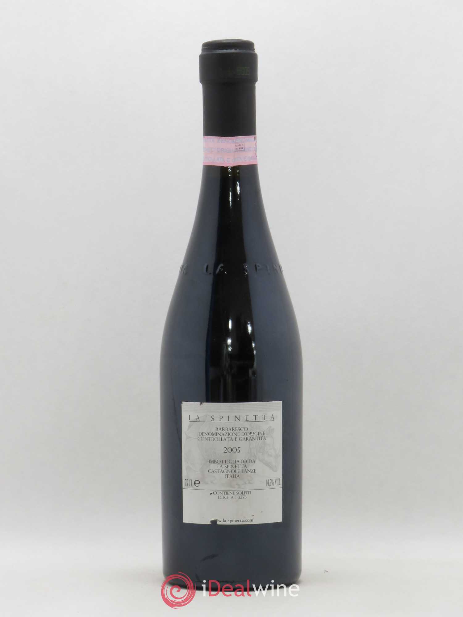 Barbaresco DOCG Vigneto Gallina Vursu La Spinetta - Giorgio Rivetti 2005 - Lot de 1 bouteille - 1
