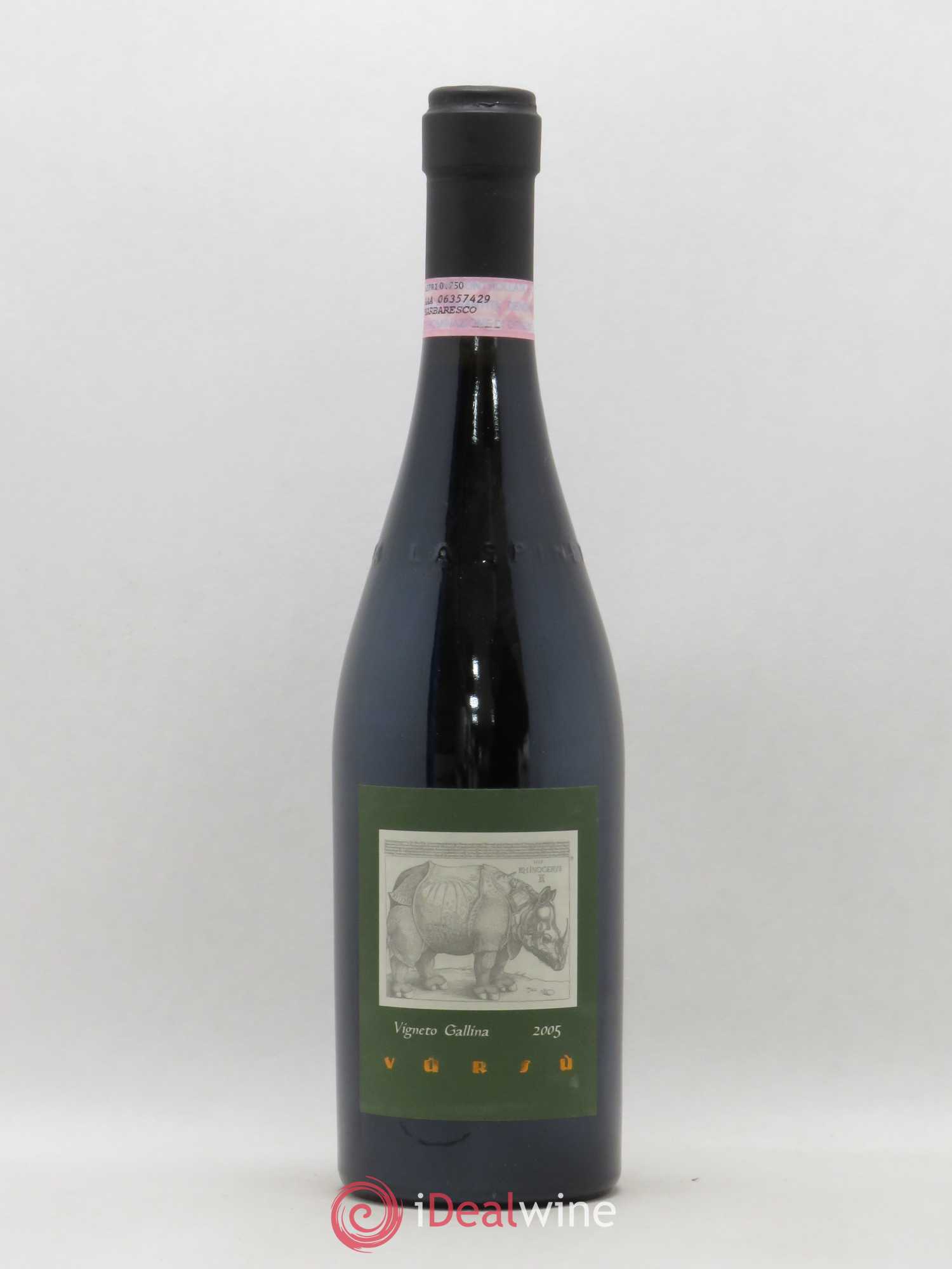 Barbaresco DOCG Vigneto Gallina Vursu La Spinetta - Giorgio Rivetti 2005 - Lot de 1 bouteille - 0