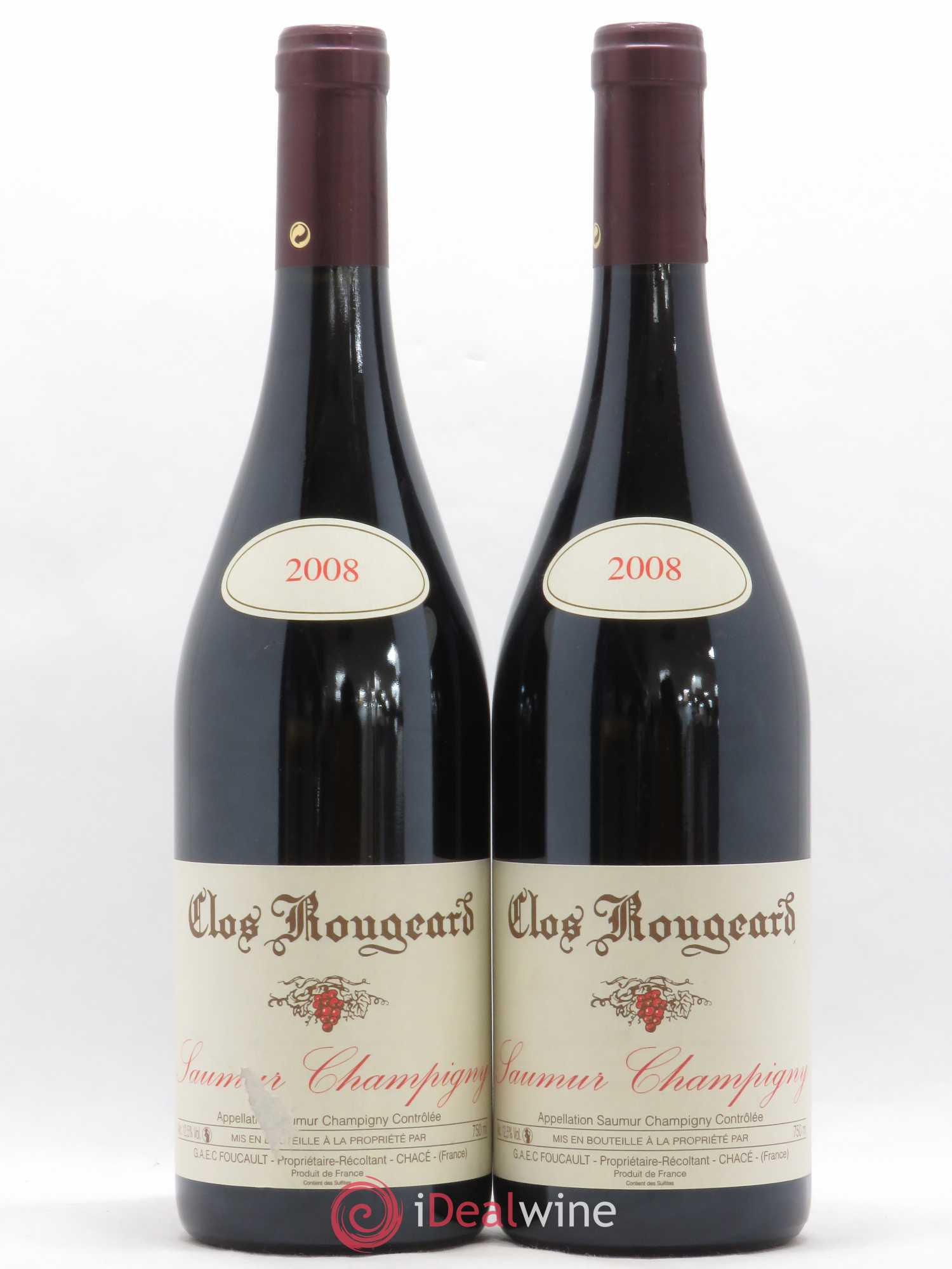 Saumur-Champigny Clos Rougeard 2008 - Posten von 2 Flaschen - 0