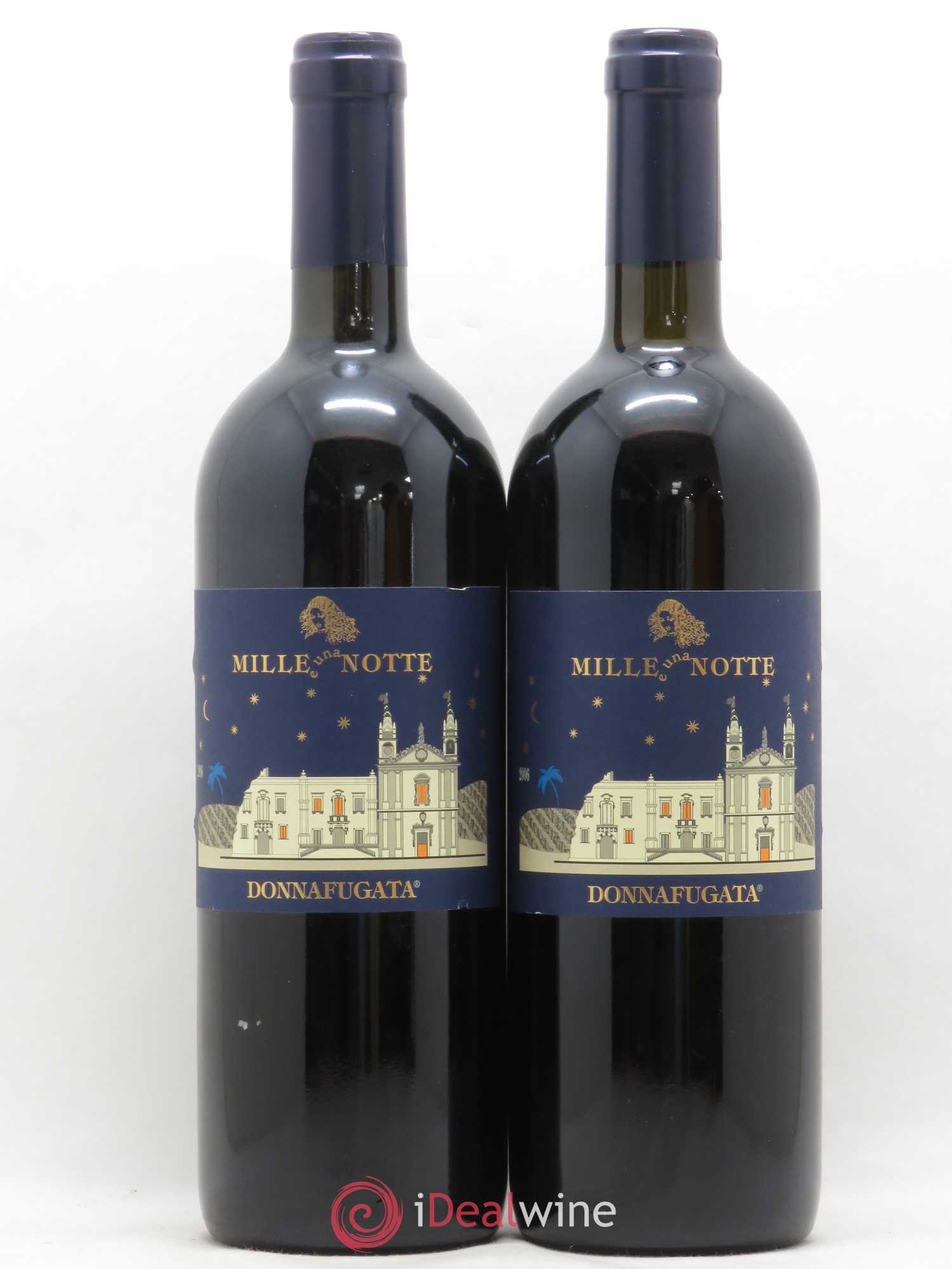 Italie Donnafugata Mille e Una Notte Contessa Entellina 2006 - Posten von 2 Flaschen - 0