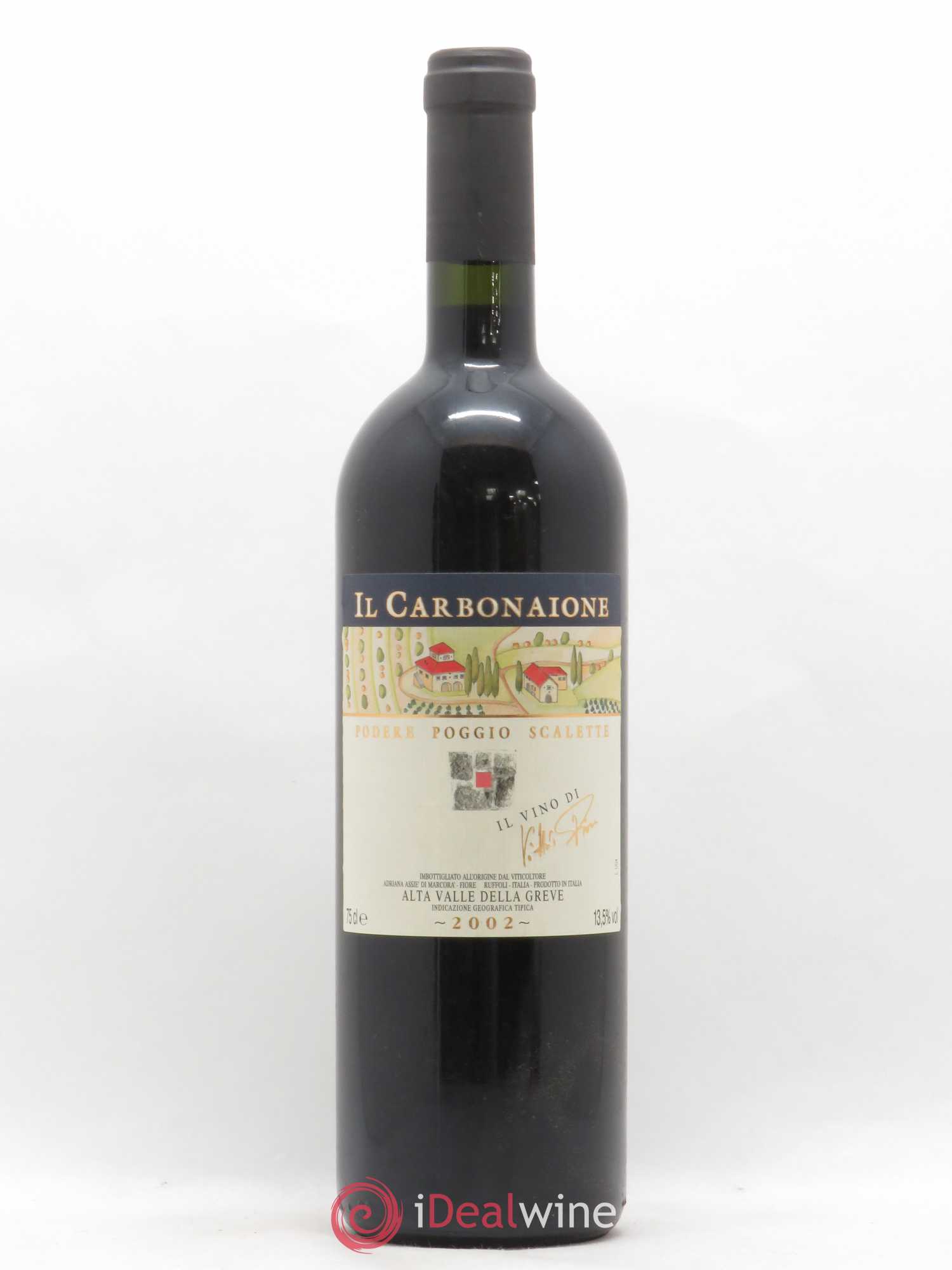 Italie Alta Valle della Greve IGT Podere Poggio Scalette Il Carbonaione 2002 - Posten von 1 Flasche - 0