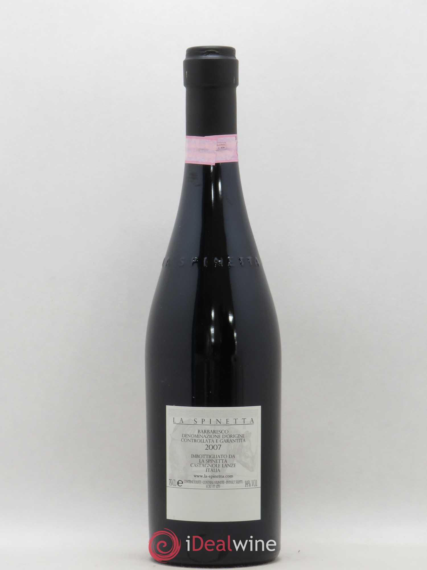 Barbaresco DOCG Starderi Vursu La Spinetta - Giorgio Rivetti 2007 - Lot de 1 bouteille - 1