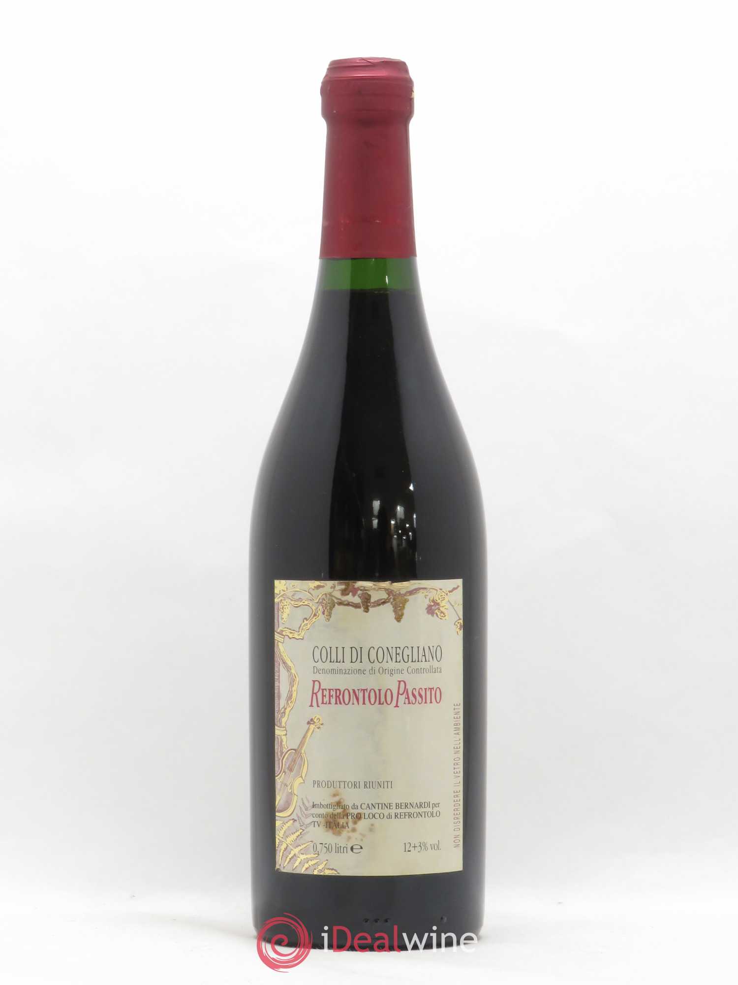 Italie Passito Refrontolo Colli di Conegliano Produttori Riuniti - Lotto di 1 bottiglia - 0