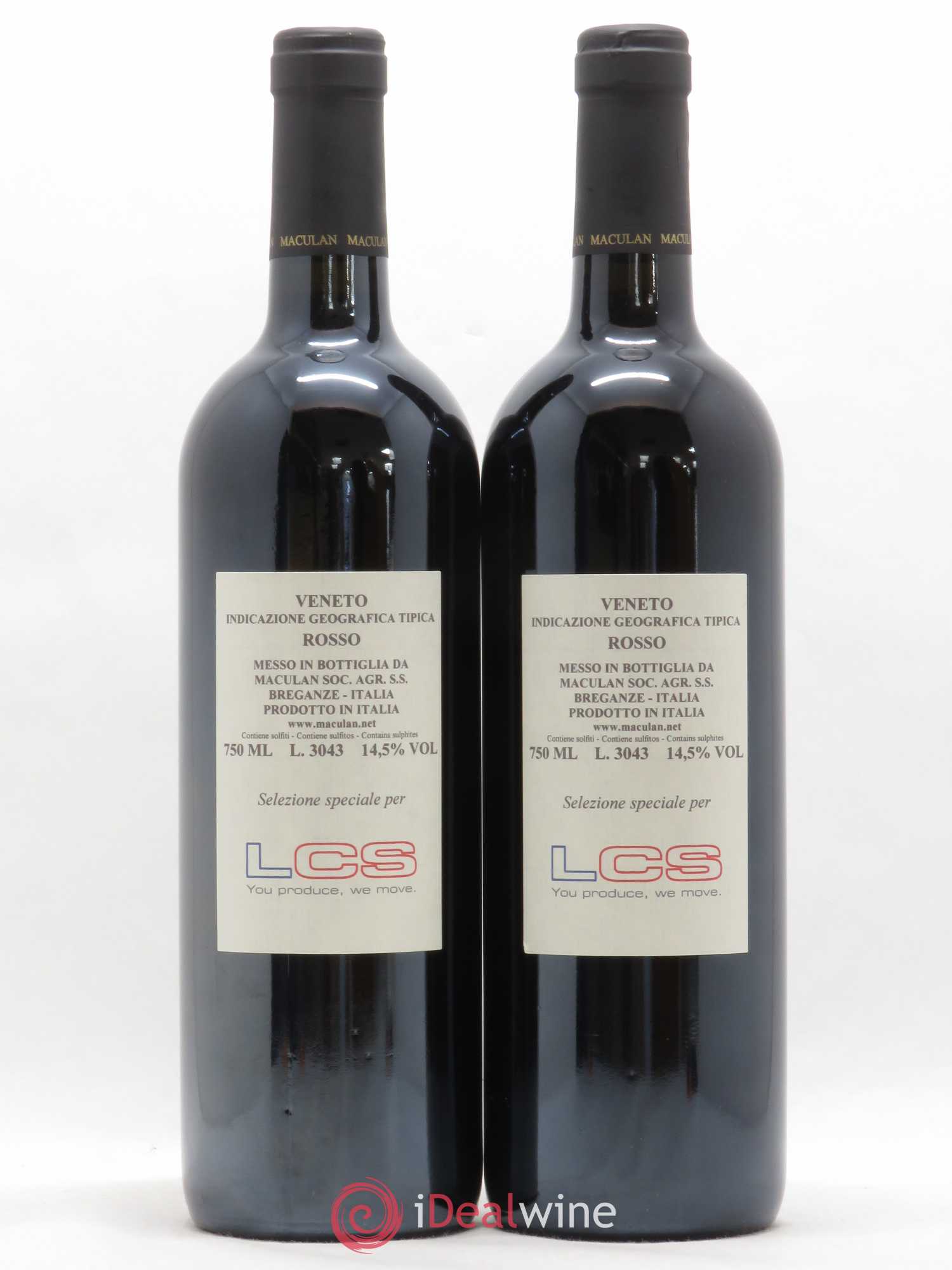 Italie Veneto IGT Maculan Fratta 2011 - Posten von 2 Flaschen - 1