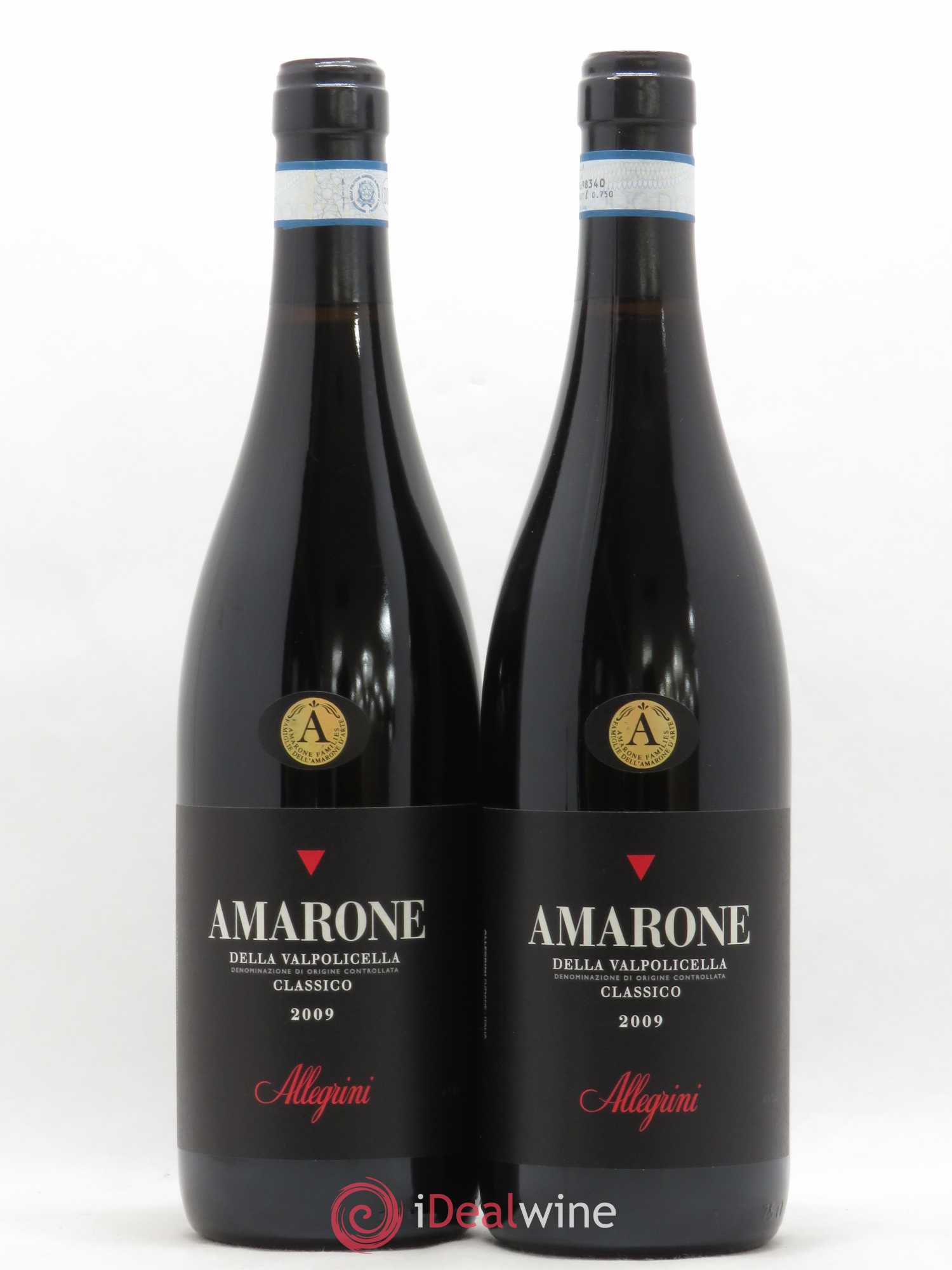Amarone della Valpolicella DOC Classico Allegrini 2009 - Lot de 2 bouteilles - 0