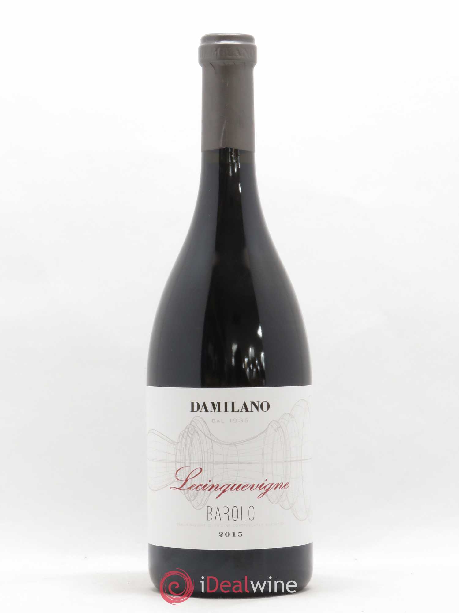 Barolo Damilano Lecinquevigne 2015 - Lot de 1 bouteille - 0