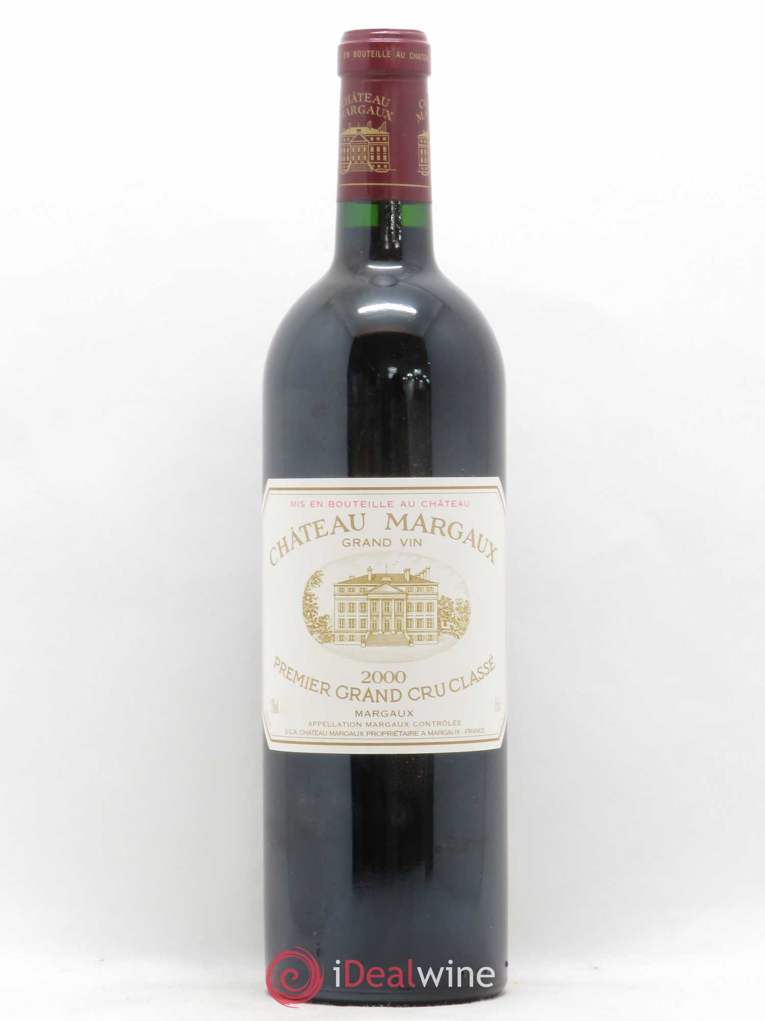 Château Margaux 1er Grand Cru Classé 2000 - Lot de 1 bouteille - 0