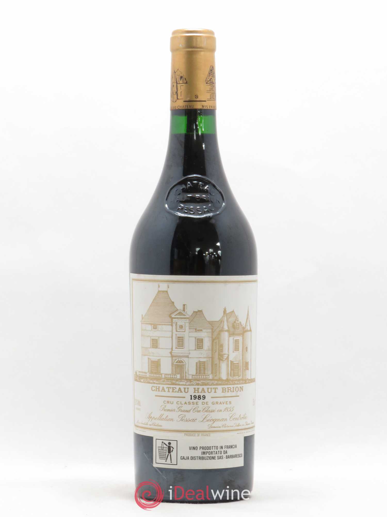 Château Haut Brion 1er Grand Cru Classé 1989 - Lot de 1 bouteille - 0