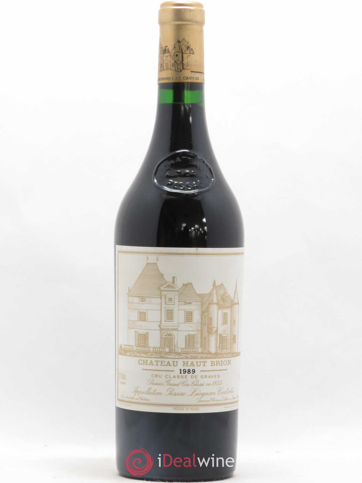 Château Haut Brion 1er Grand Cru Classé 1989 - Lot de 1 bouteille - 0