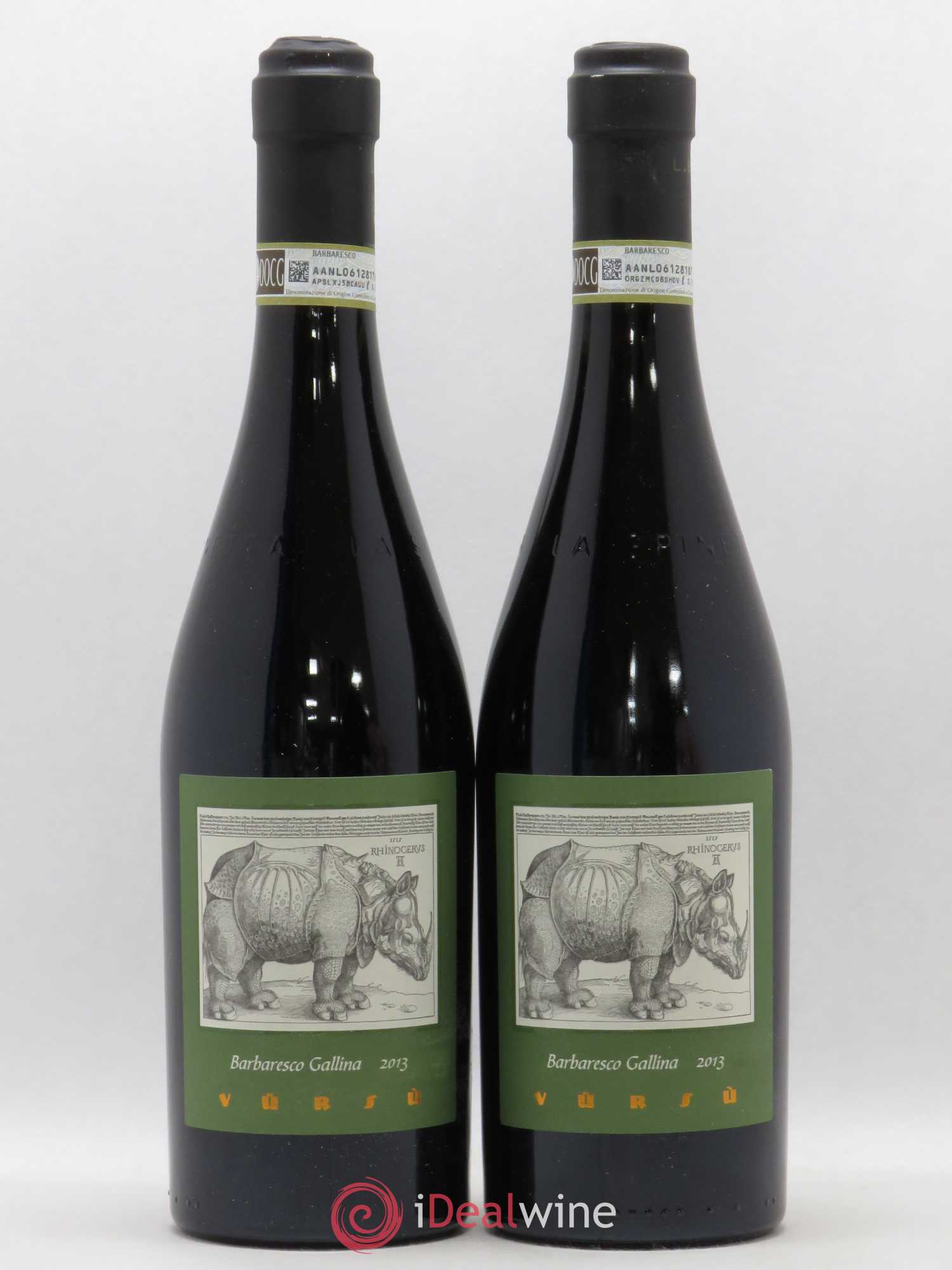 Barbaresco DOCG Vigneto Gallina Vursu La Spinetta - Giorgio Rivetti 2013 - Lot de 2 bouteilles - 0