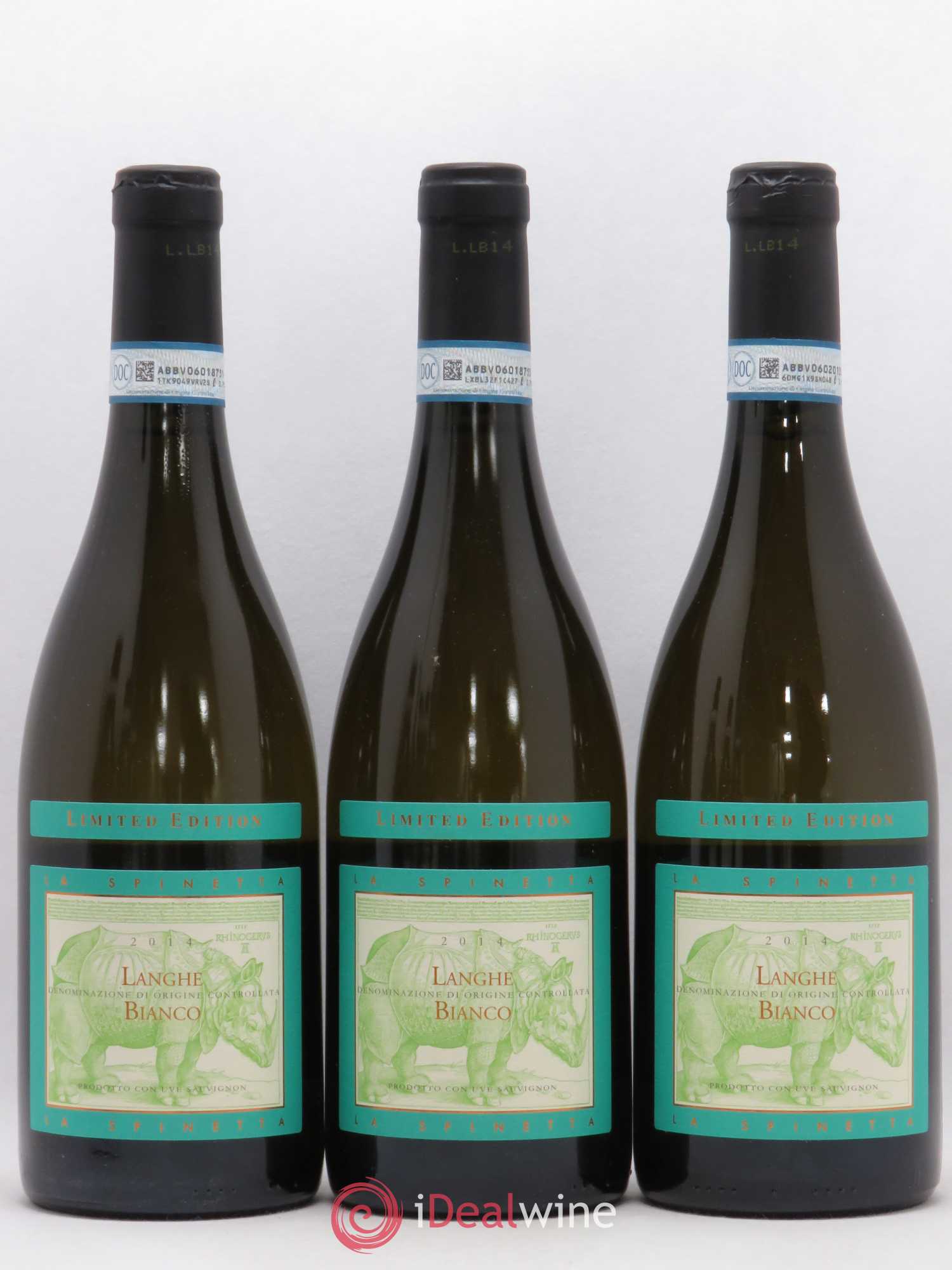 Langhe Bianco Sauvignon La Spinetta 2014 - Posten von 3 Flaschen - 0