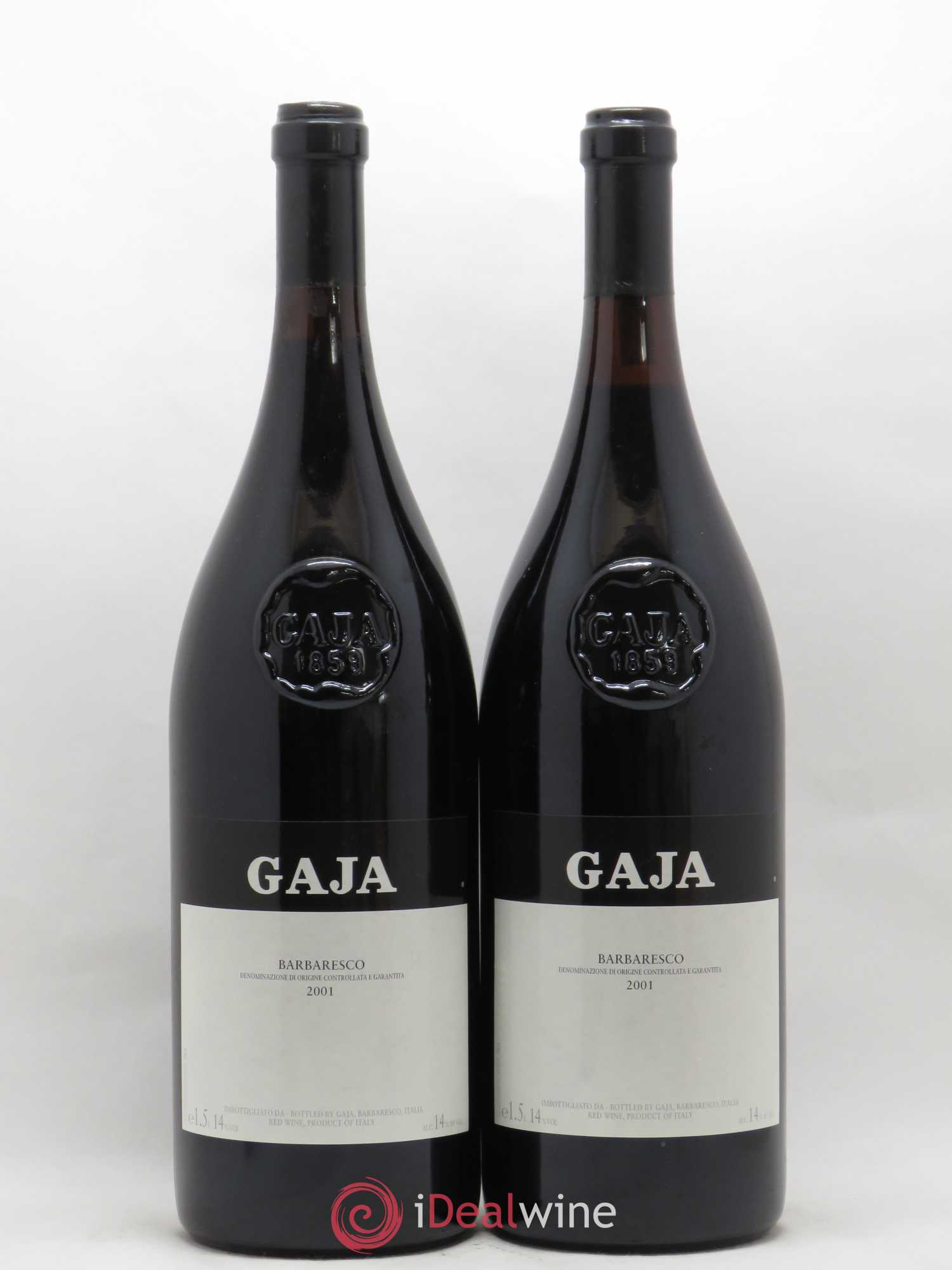 Barbaresco DOCG Angelo Gaja 2001 - Lot de 2 magnums - 0