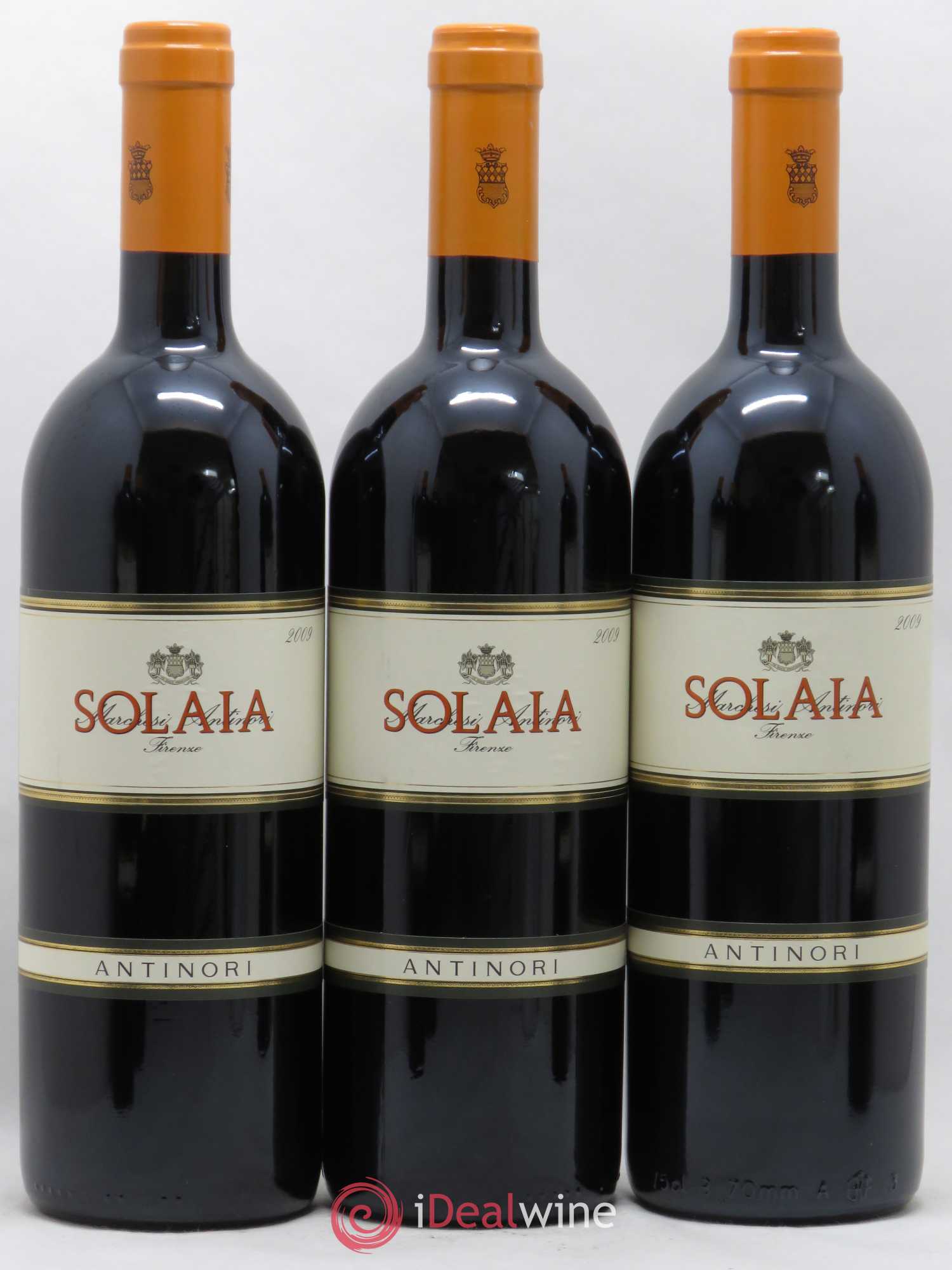 Toscana IGT Solaia Tenuta Tignanello - Marchesi Antinori 2009 - Lot de 6 bouteilles - 3