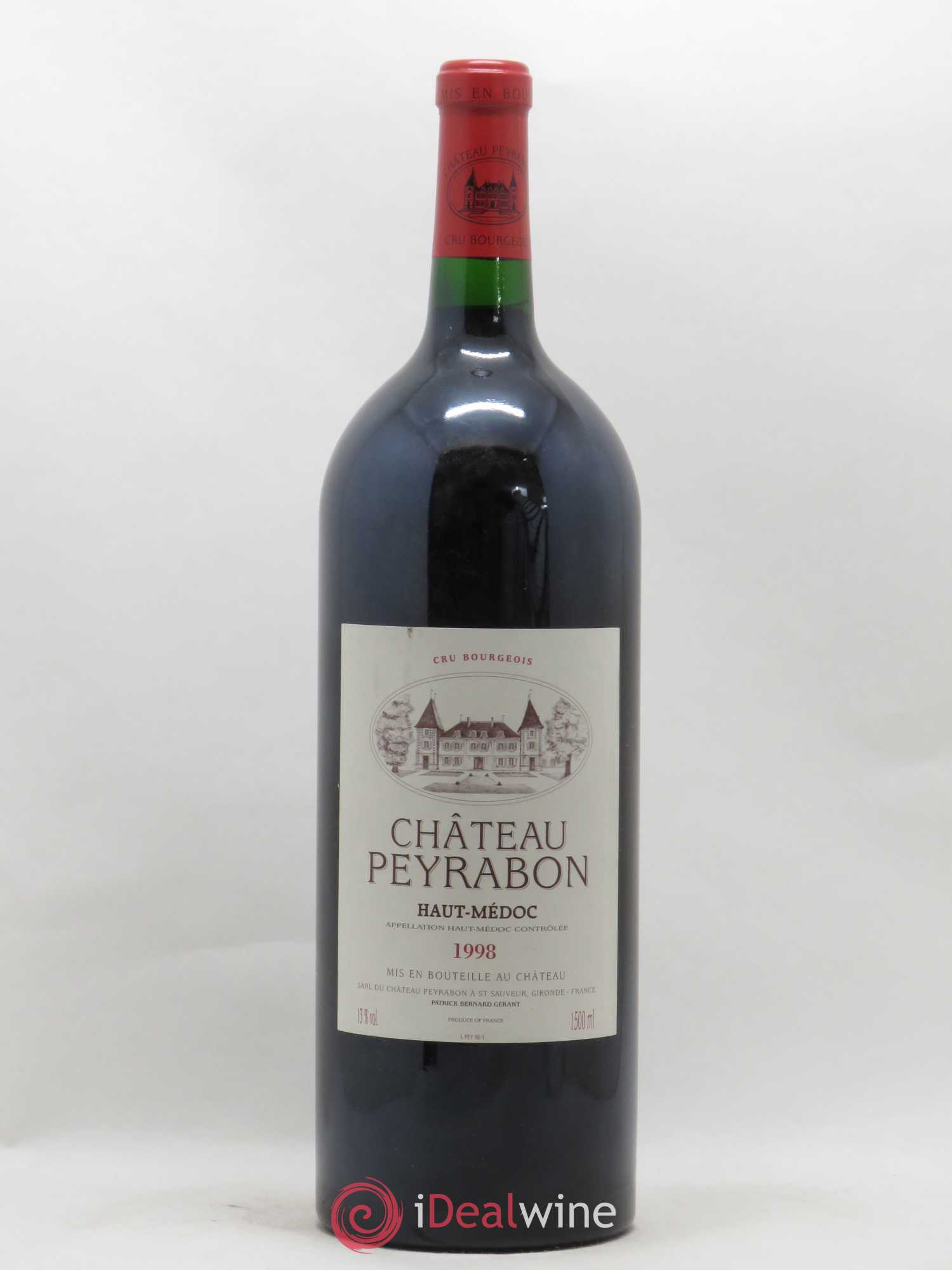 Château Peyrabon Cru Bourgeois 1998 - Lot de 1 magnum - 0