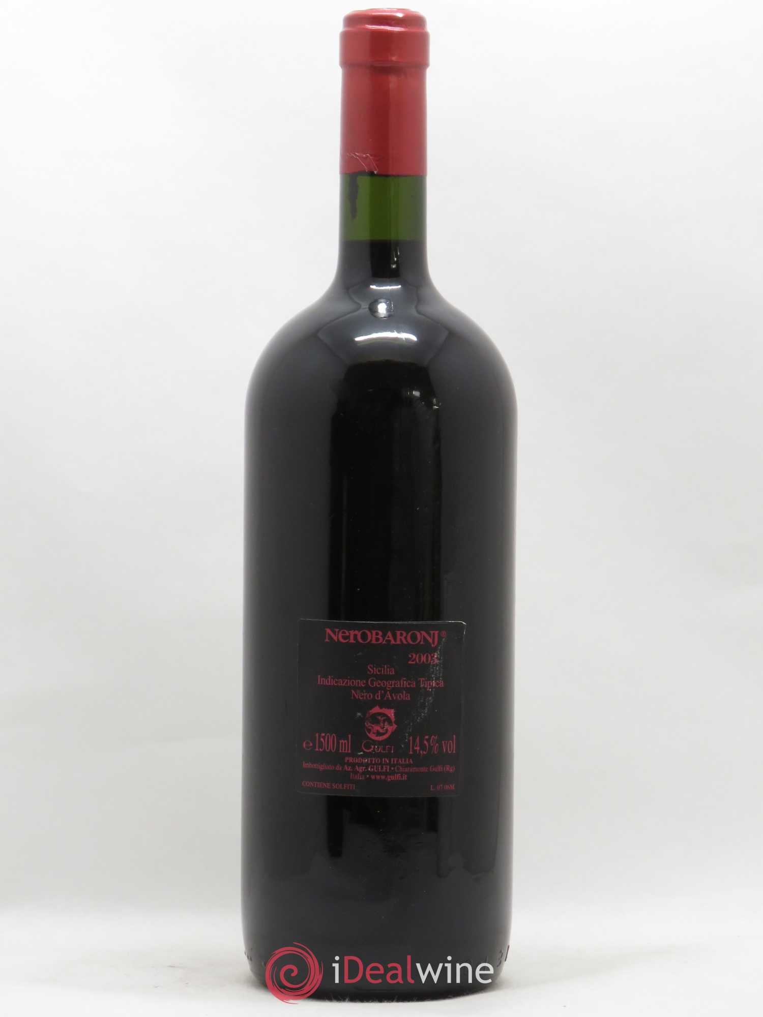 Italie IGT Sicilia Gulfi Nerobaronj 2003 - Posten von 1 Magnum - 1
