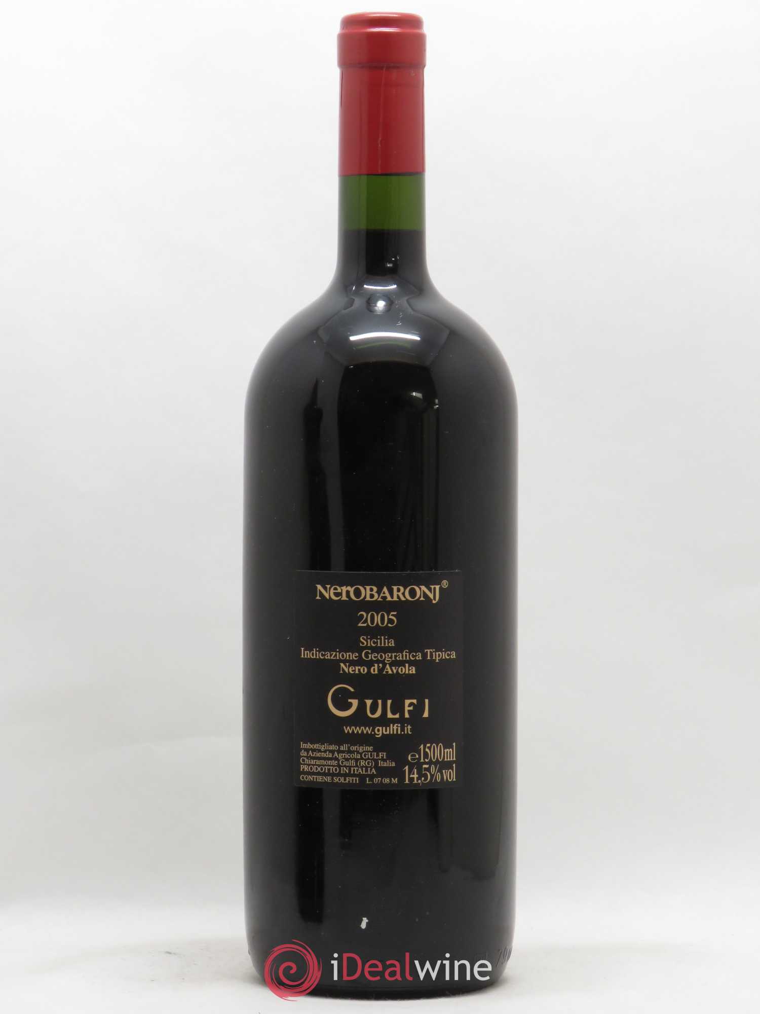 Italie IGT Sicilia Gulfi Nerobaronj 2005 - Posten von 1 Magnum - 1
