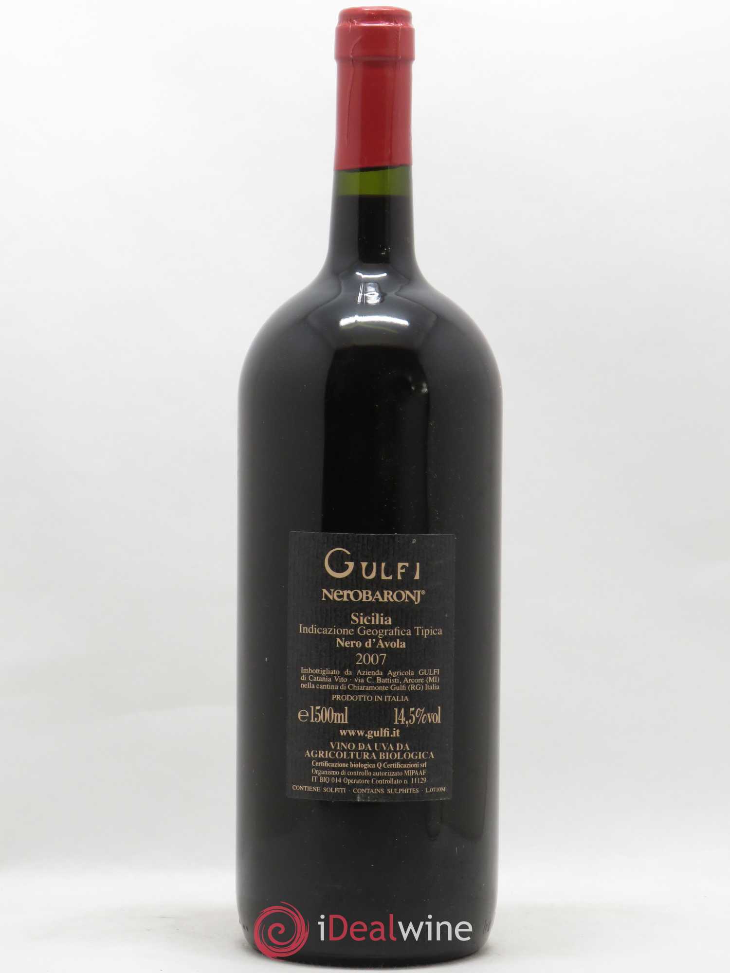 Italie IGT Sicilia Gulfi Nerobaronj 2007 - Posten von 1 Magnum - 1