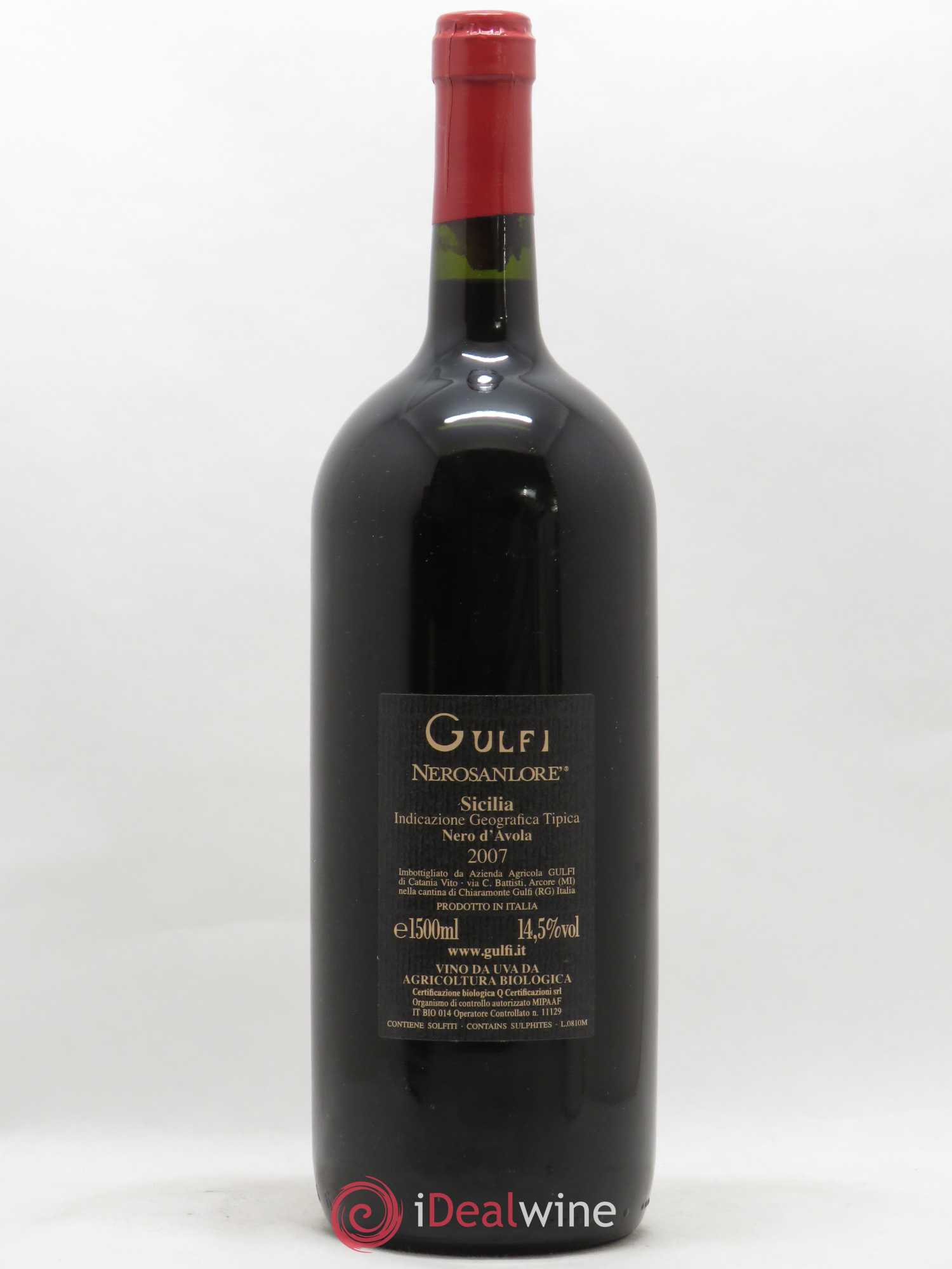 Italie IGT Sicilia Gulfi Nerosanloré 2007 - Posten von 1 Magnum - 1