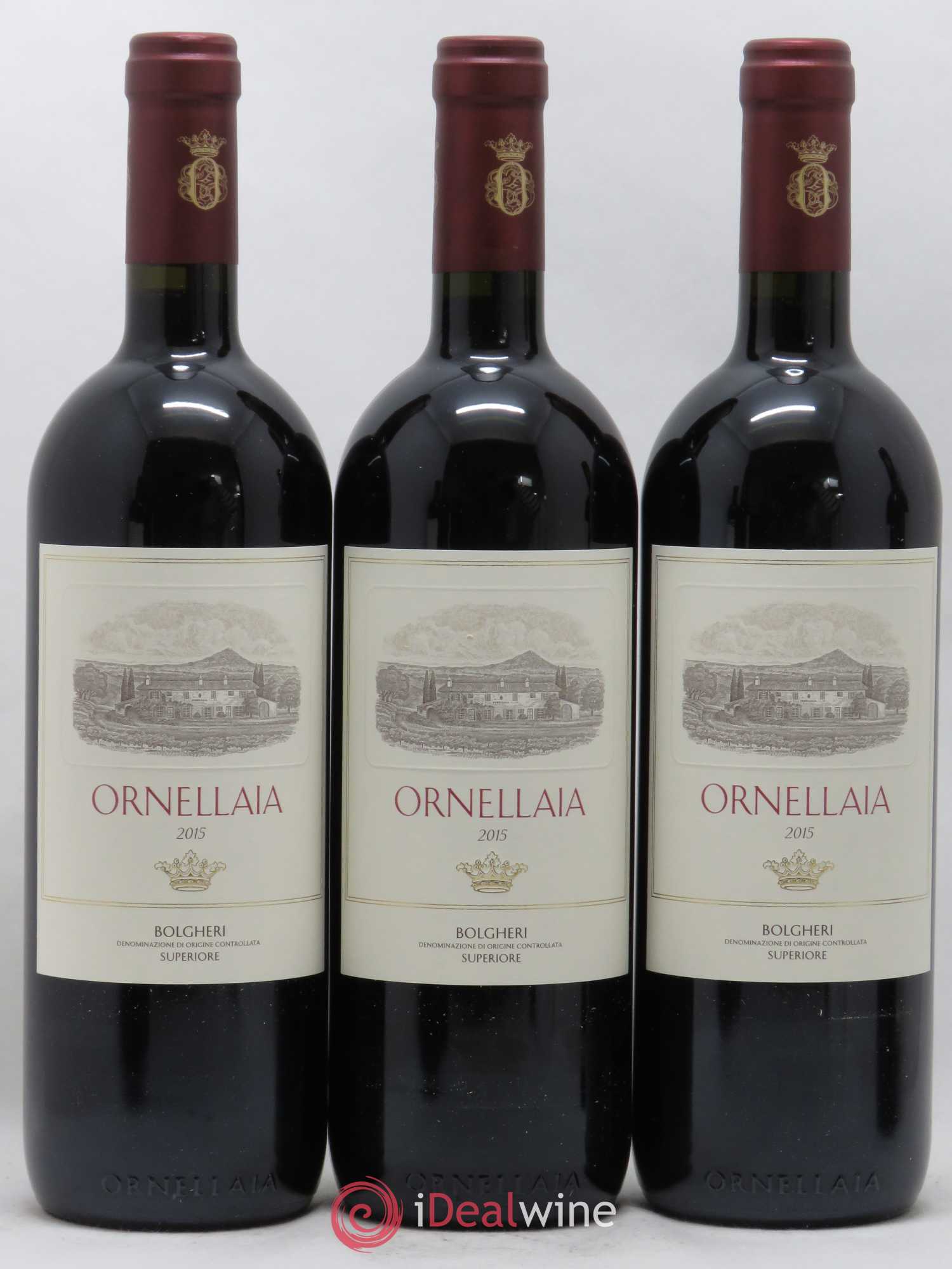 Bolgheri DOC Superiore Ornellaia Tenuta Dell'Ornellaia - Frescobaldi Il Carisma 2015 - Lot de 6 bouteilles - 3