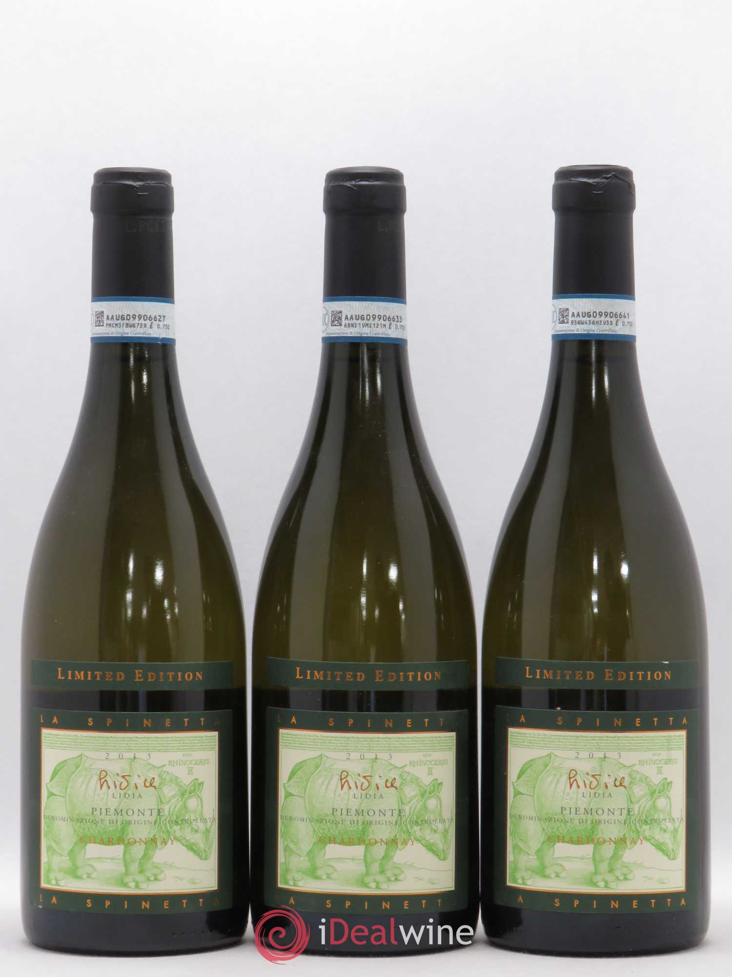 Italie Piemonte Chardonnay Lidia La Spinetta 2013 - Posten von 3 Flaschen - 0