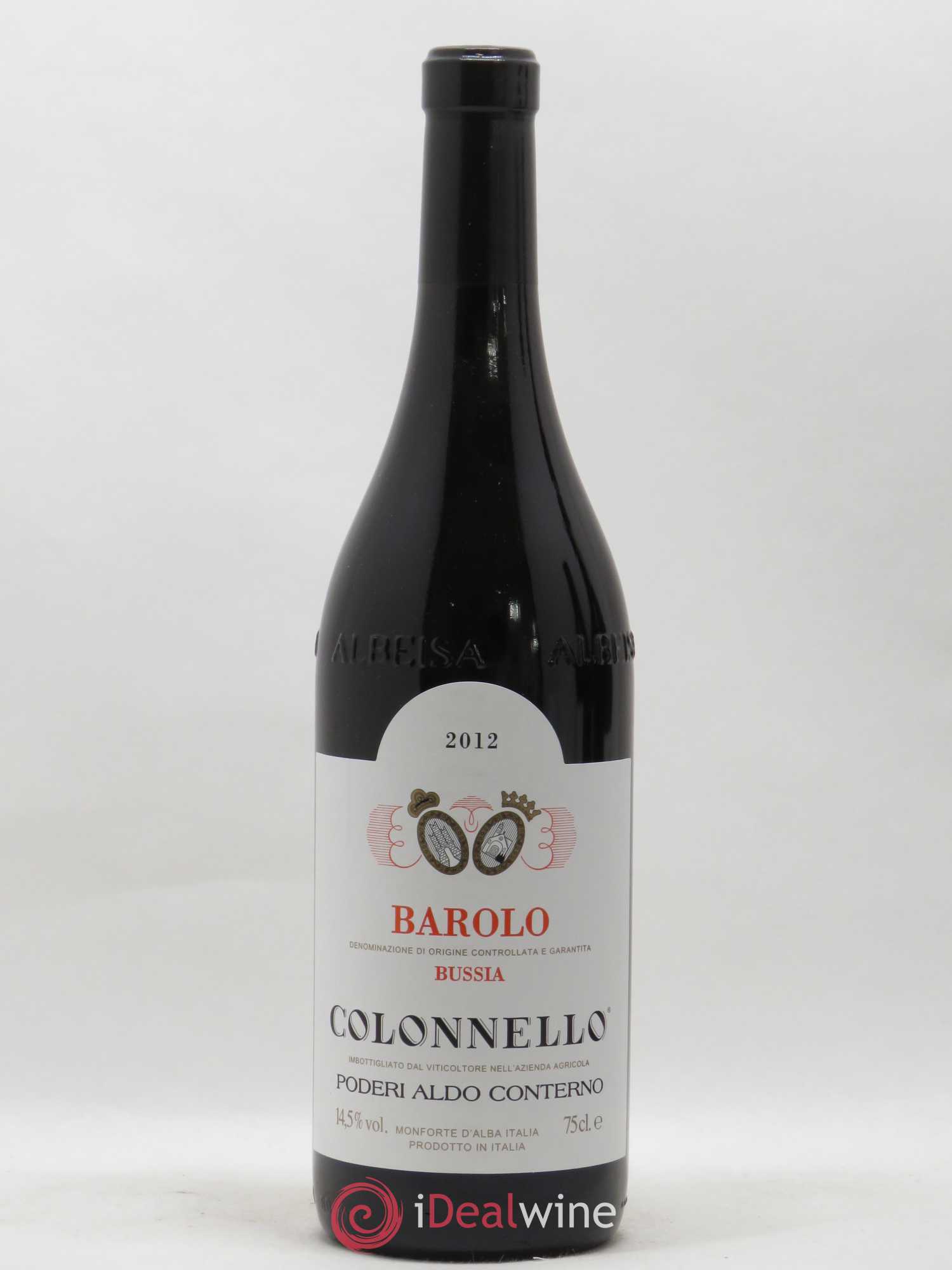 Barolo DOCG Bussia Colonnello Aldo Conterno 2012 - Lot de 1 bouteille - 0