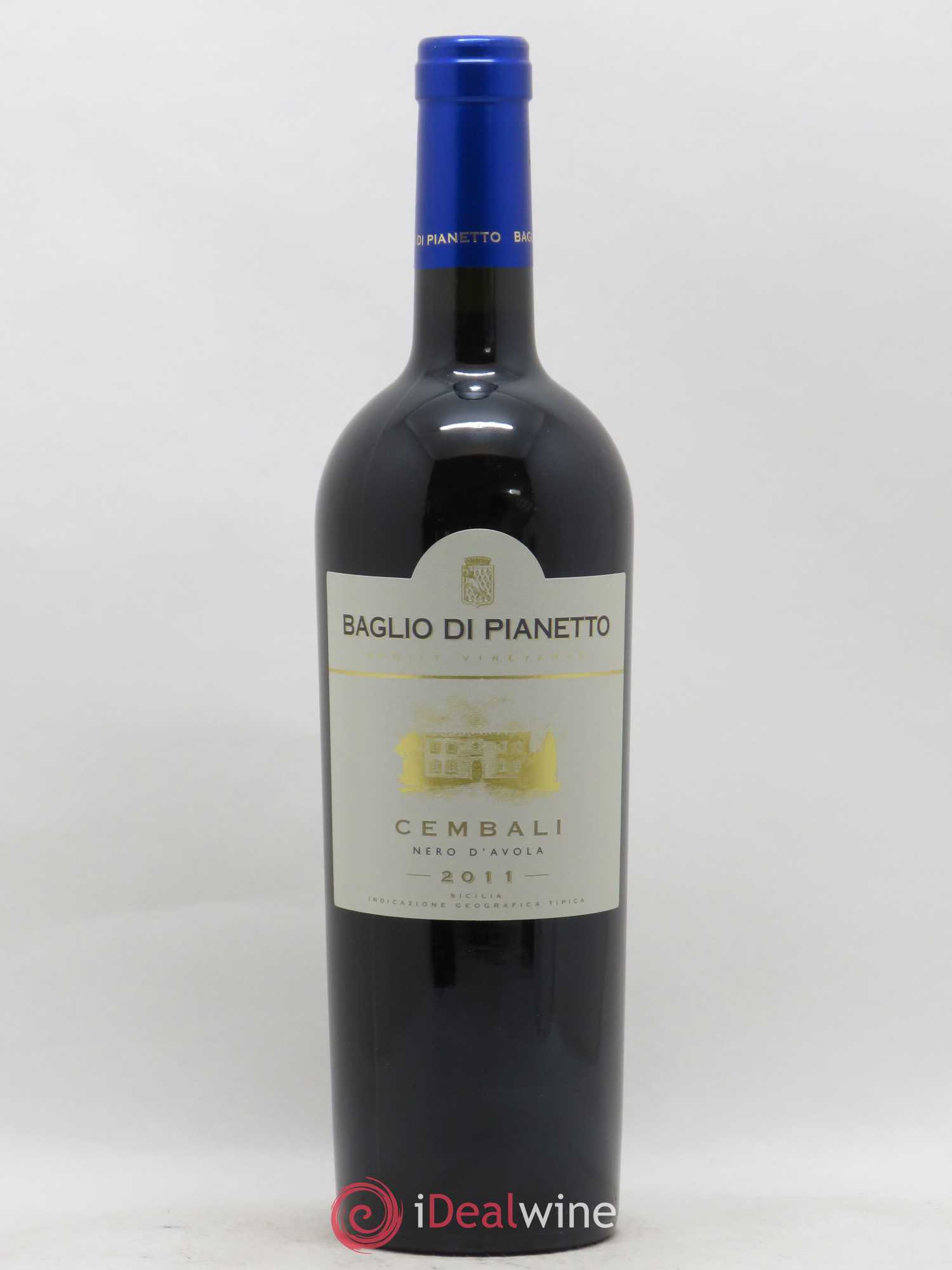 Italie Nero d'Avola Sicilia Baglio di Pianetto Cembali 2011 - Posten von 1 Flasche - 0