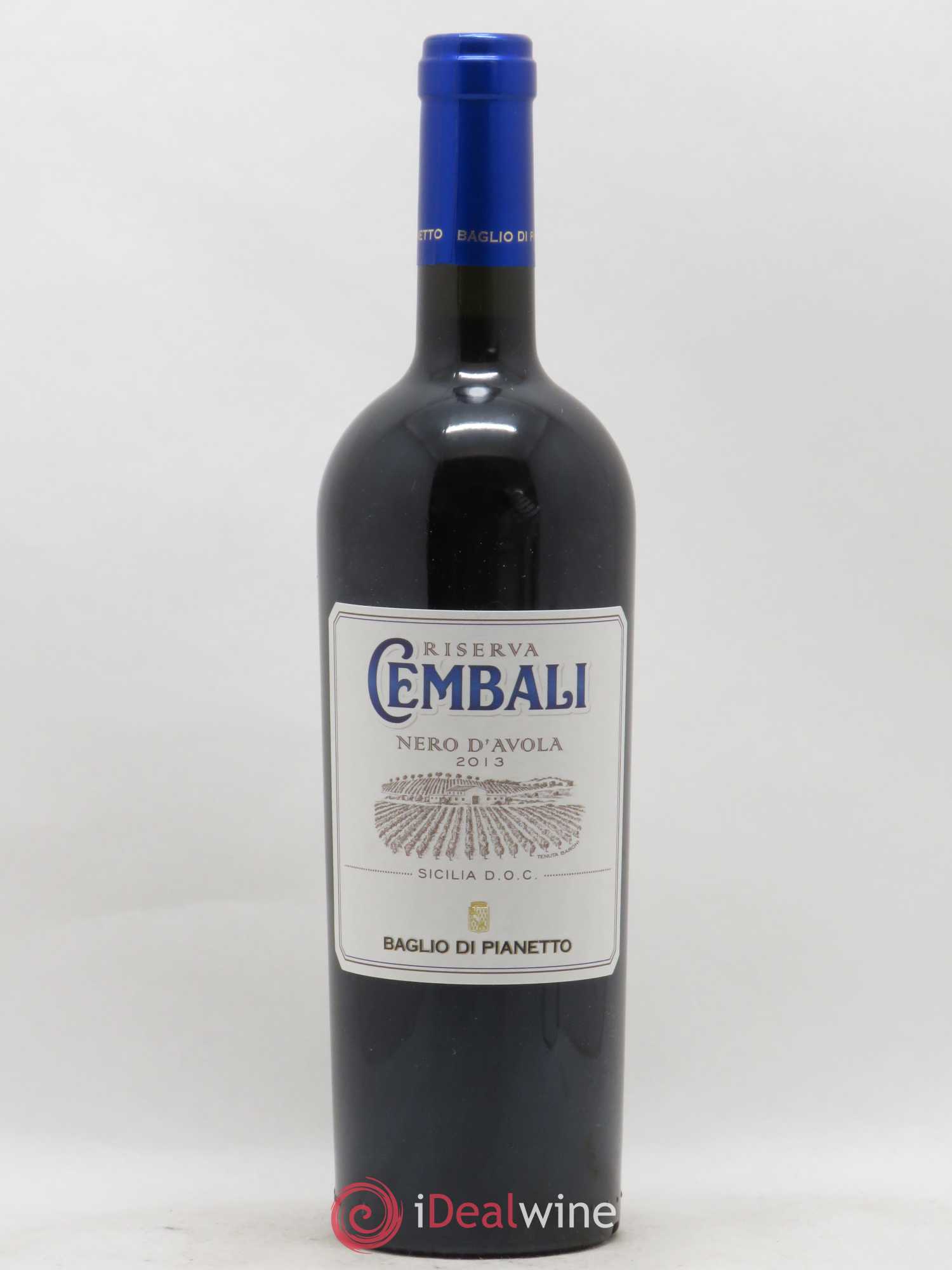 Italie Nero d'Avola Sicilia Baglio di Pianetto Riserva Cembali 2013 - Posten von 1 Flasche - 0