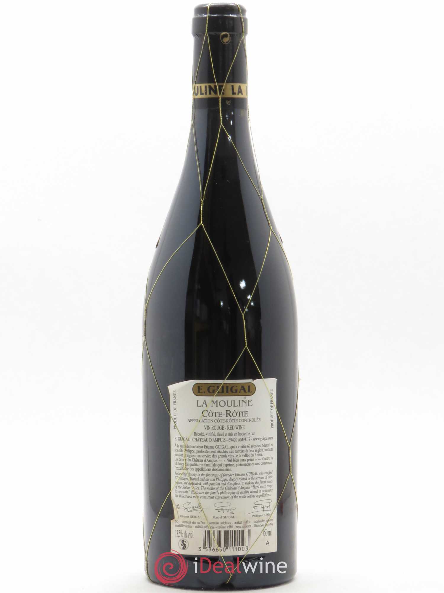 Côte-Rôtie La Mouline Guigal 2006 - Lot de 1 bouteille - 1