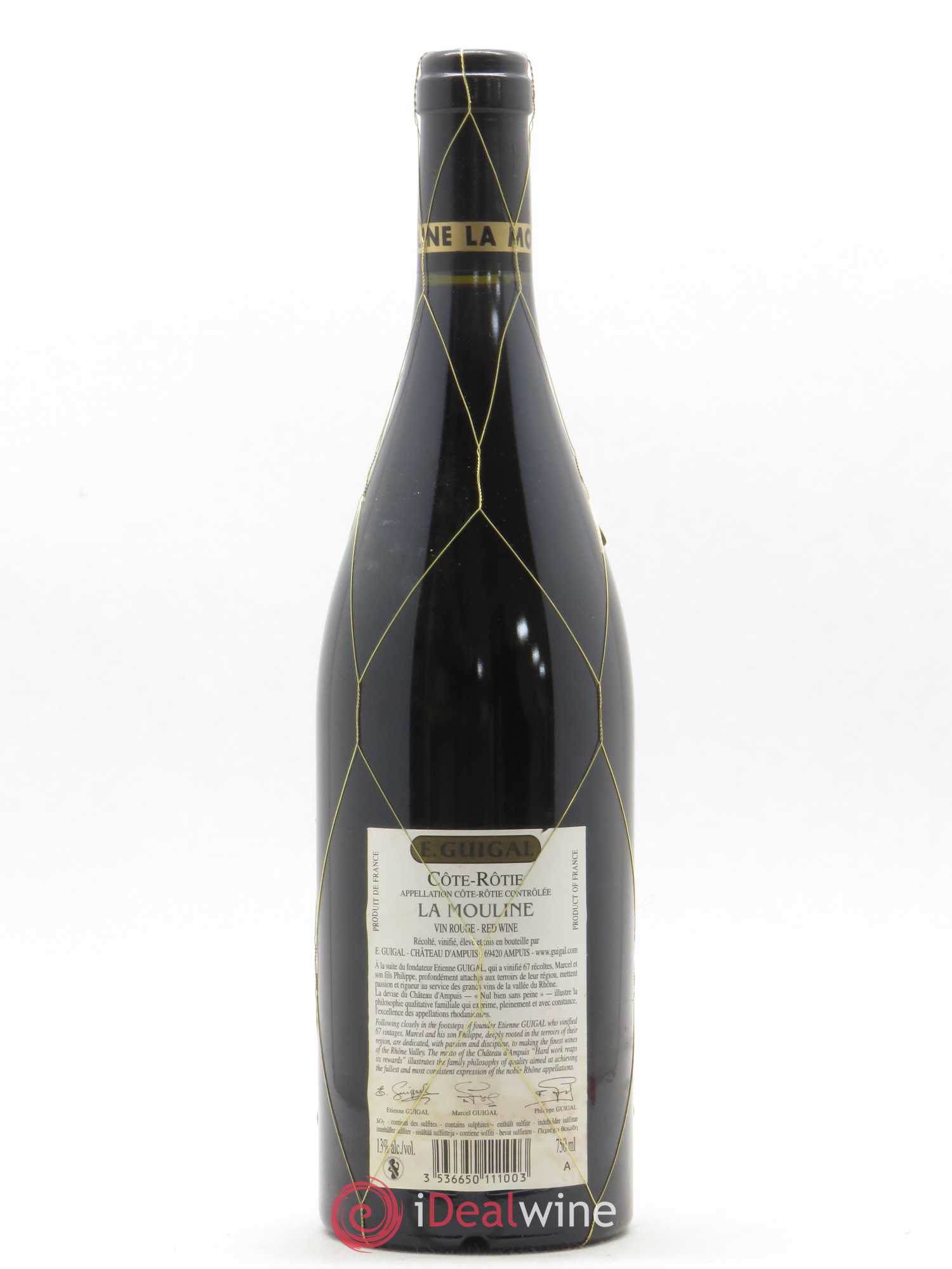 Côte-Rôtie La Mouline Guigal 2009 - Lot de 1 bouteille - 1