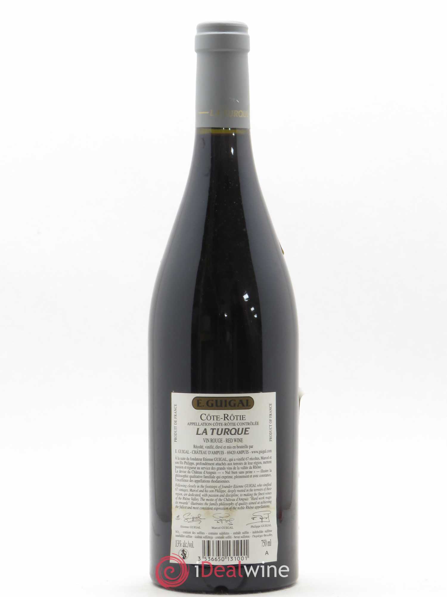 Côte-Rôtie La Turque Guigal 2009 - Lot de 1 bouteille - 1