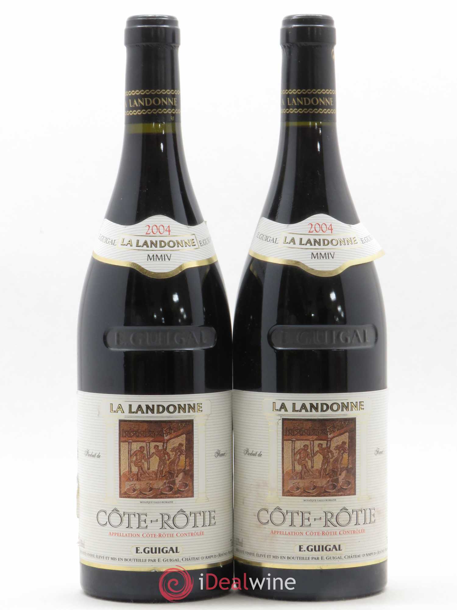 Côte-Rôtie La Landonne Guigal 2004 - Lot de 2 bouteilles - 0
