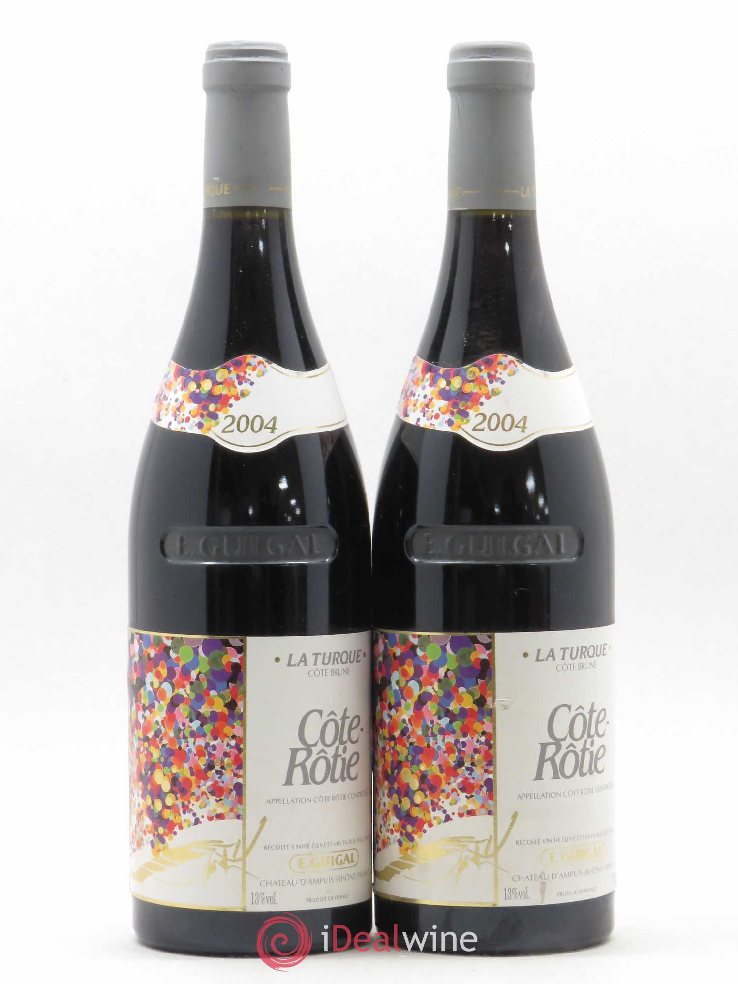 Côte-Rôtie La Turque Guigal 2004 - Lot de 2 bouteilles - 0