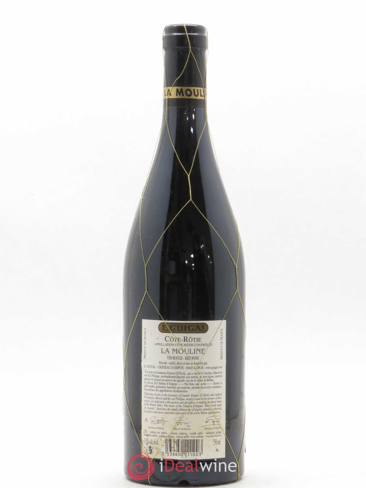 Côte-Rôtie La Mouline Guigal 2007 - Lot de 1 bouteille - 1
