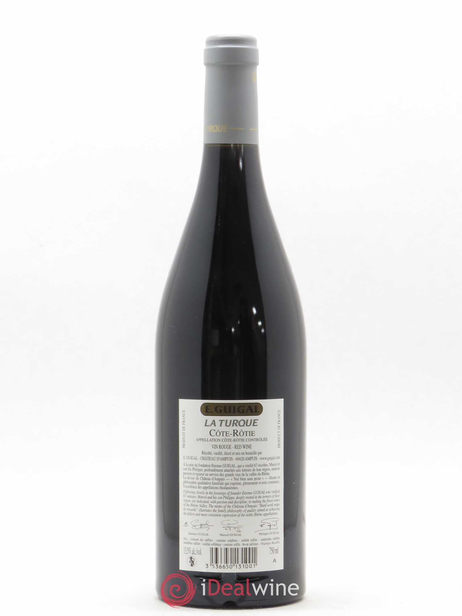 Côte-Rôtie La Turque Guigal 2016 - Lot de 1 bouteille - 1